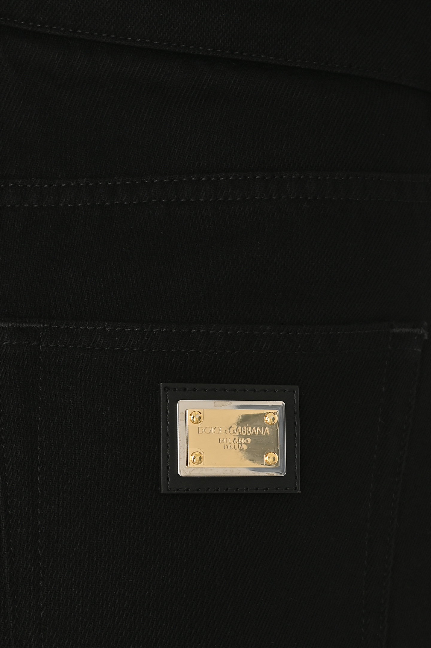 Джинсы DOLCE & GABBANA FTC7CD G8MM3, цвет: Черный, Женский