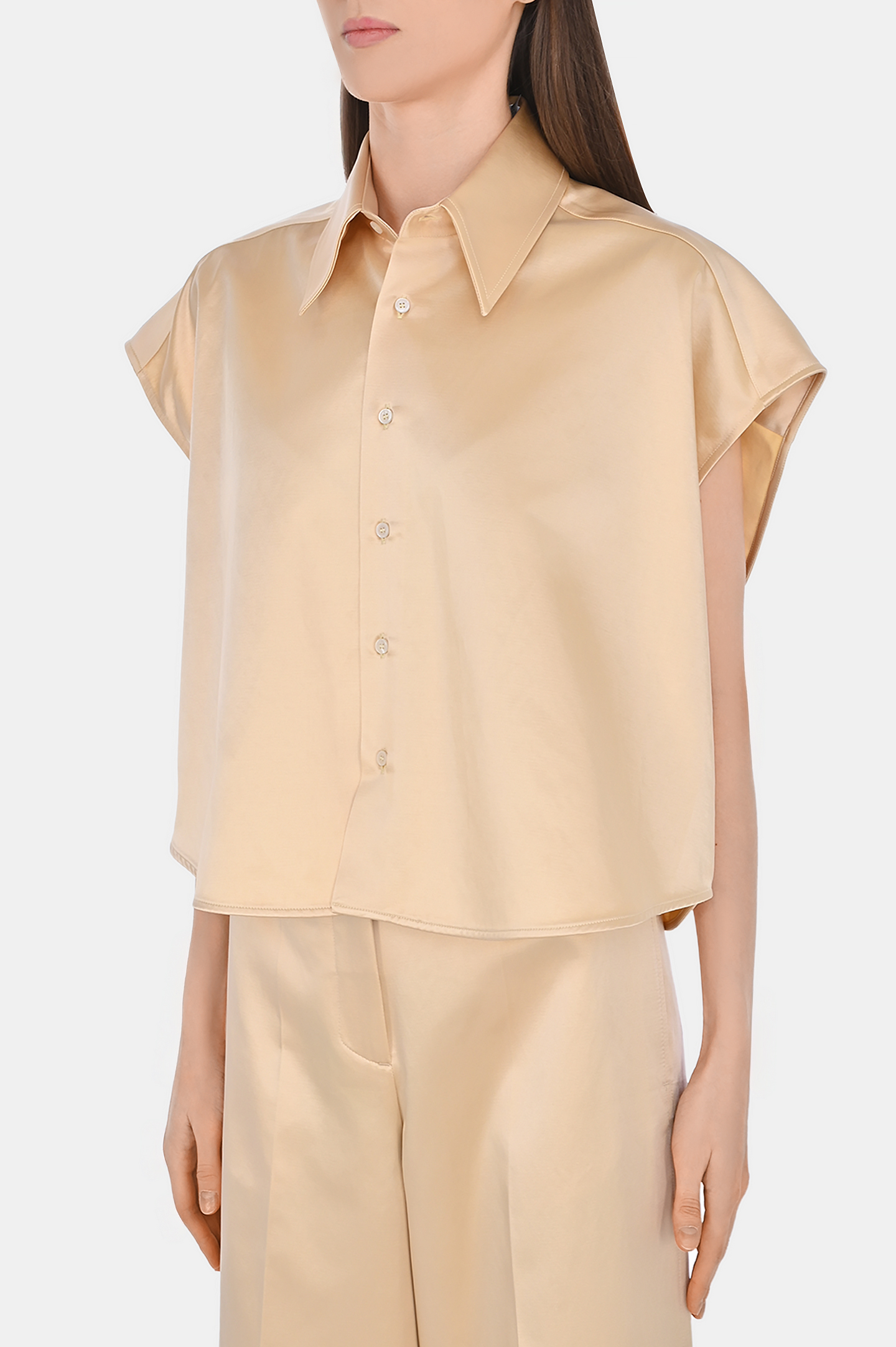 Блуза FABIANA FILIPPI CAD264F241 D643, цвет: Желтый, Женский