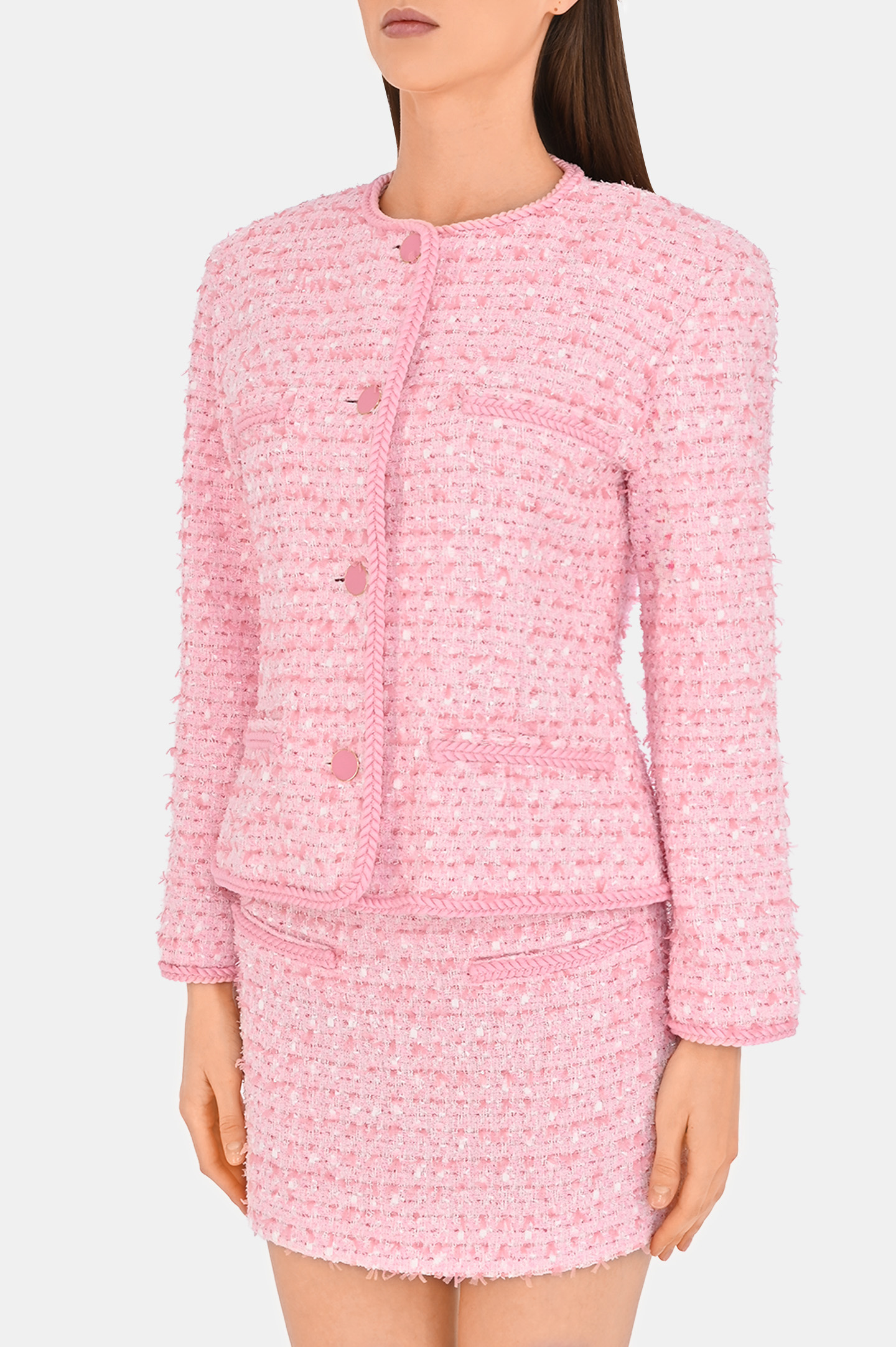 Жакет ROWEN ROSE JCK_RR402, цвет: Розовый, Женский