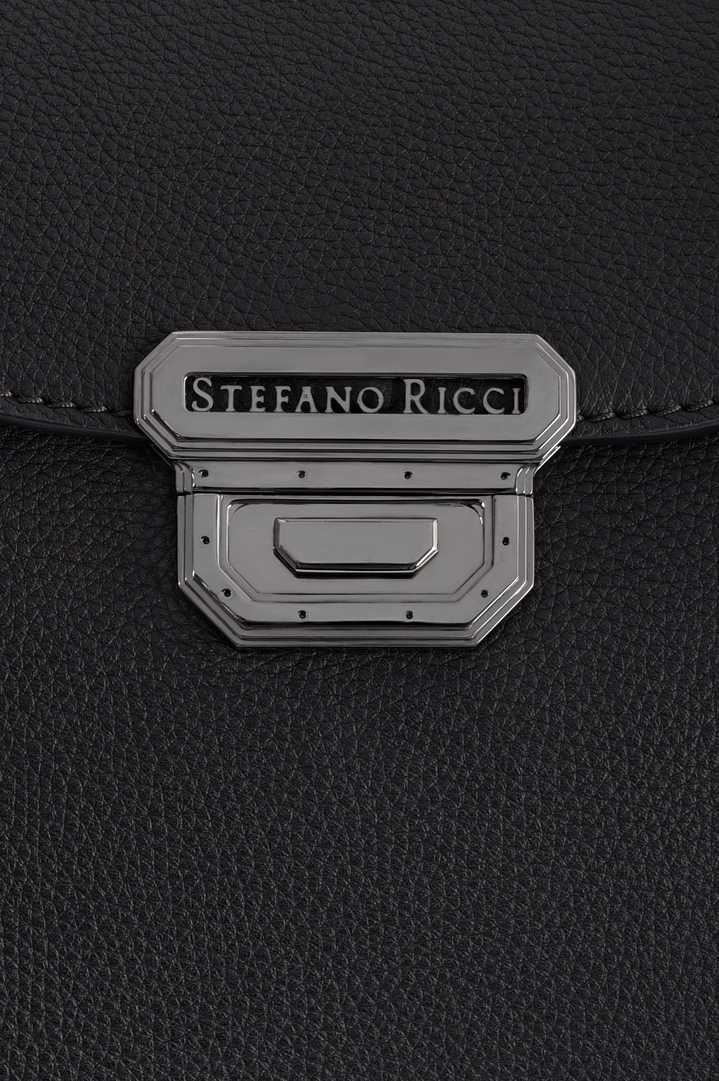 Портфель STEFANO RICCI ND032ZTU MR, цвет: Черный, Мужской