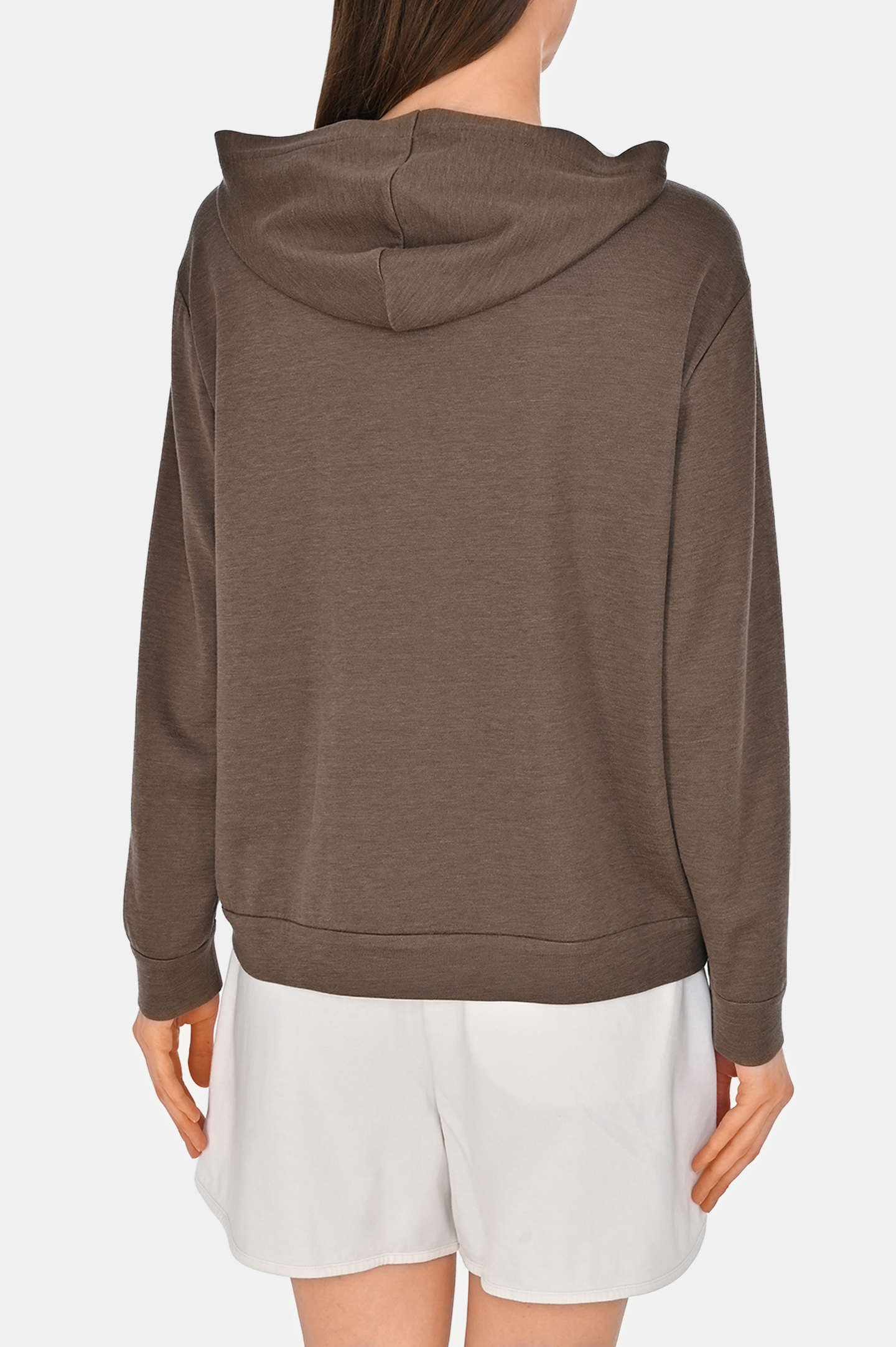 Куртка спорт ( Толстовка) BRUNELLO  CUCINELLI MD828SB806, цвет: Коричневый, Женский