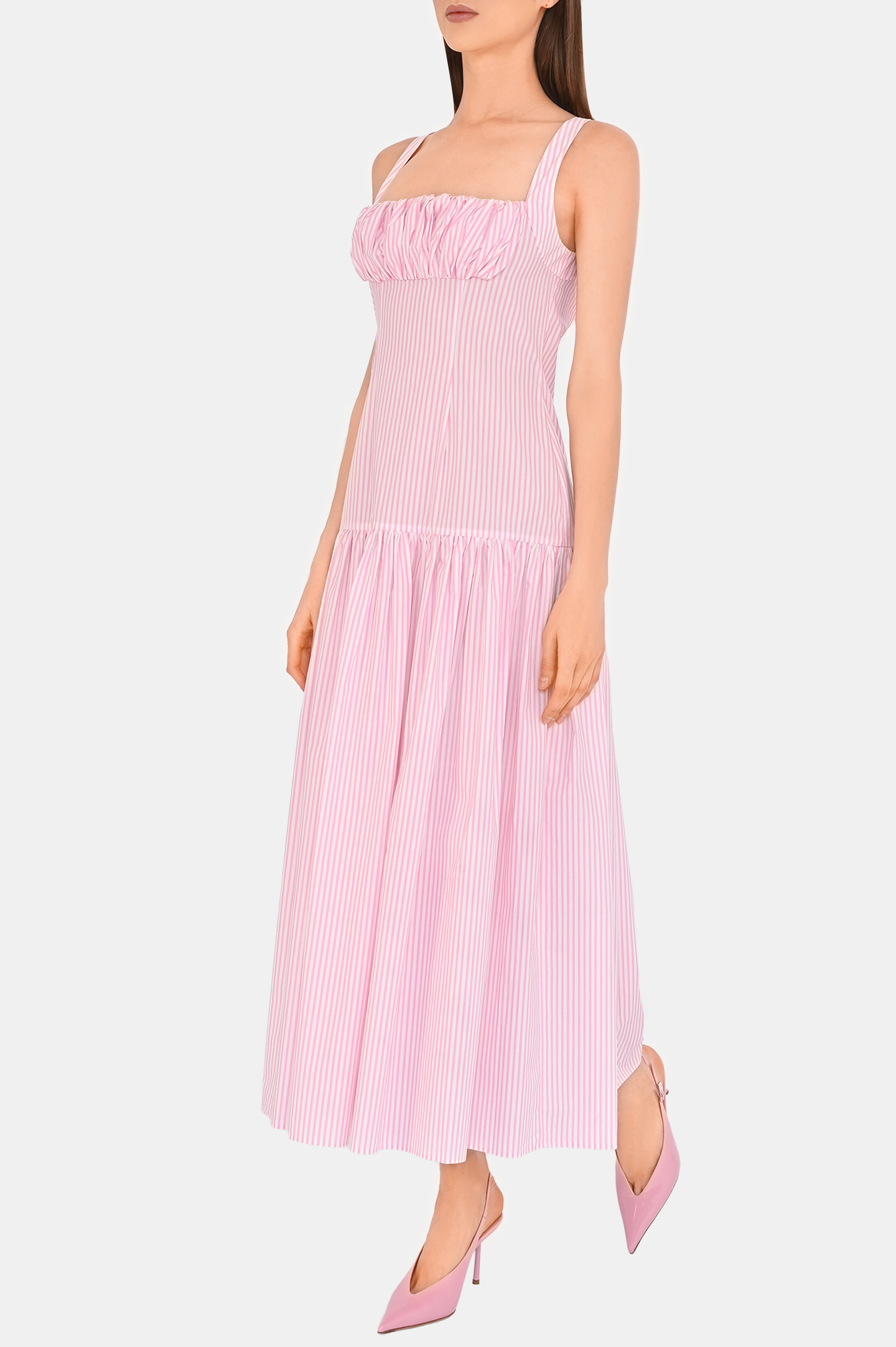 Платье ROWEN ROSE DRS_RR122, цвет: Белый, Женский