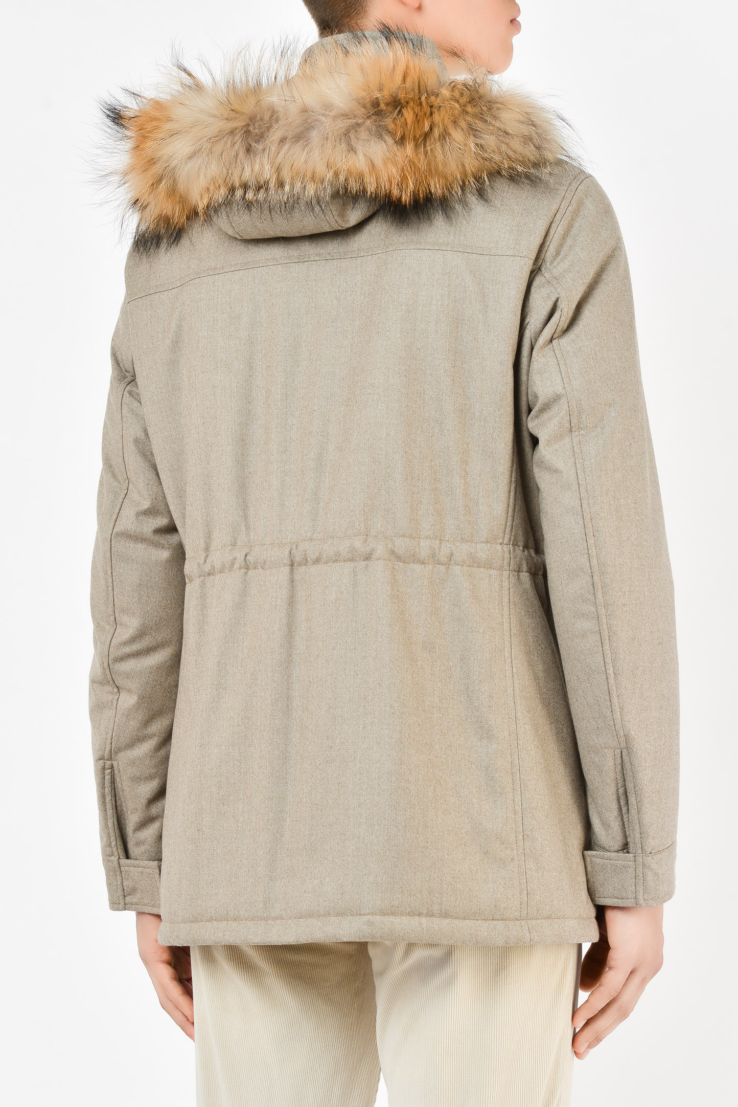Куртка CANALI SG01428 O10324, цвет: Бежевый, Мужской