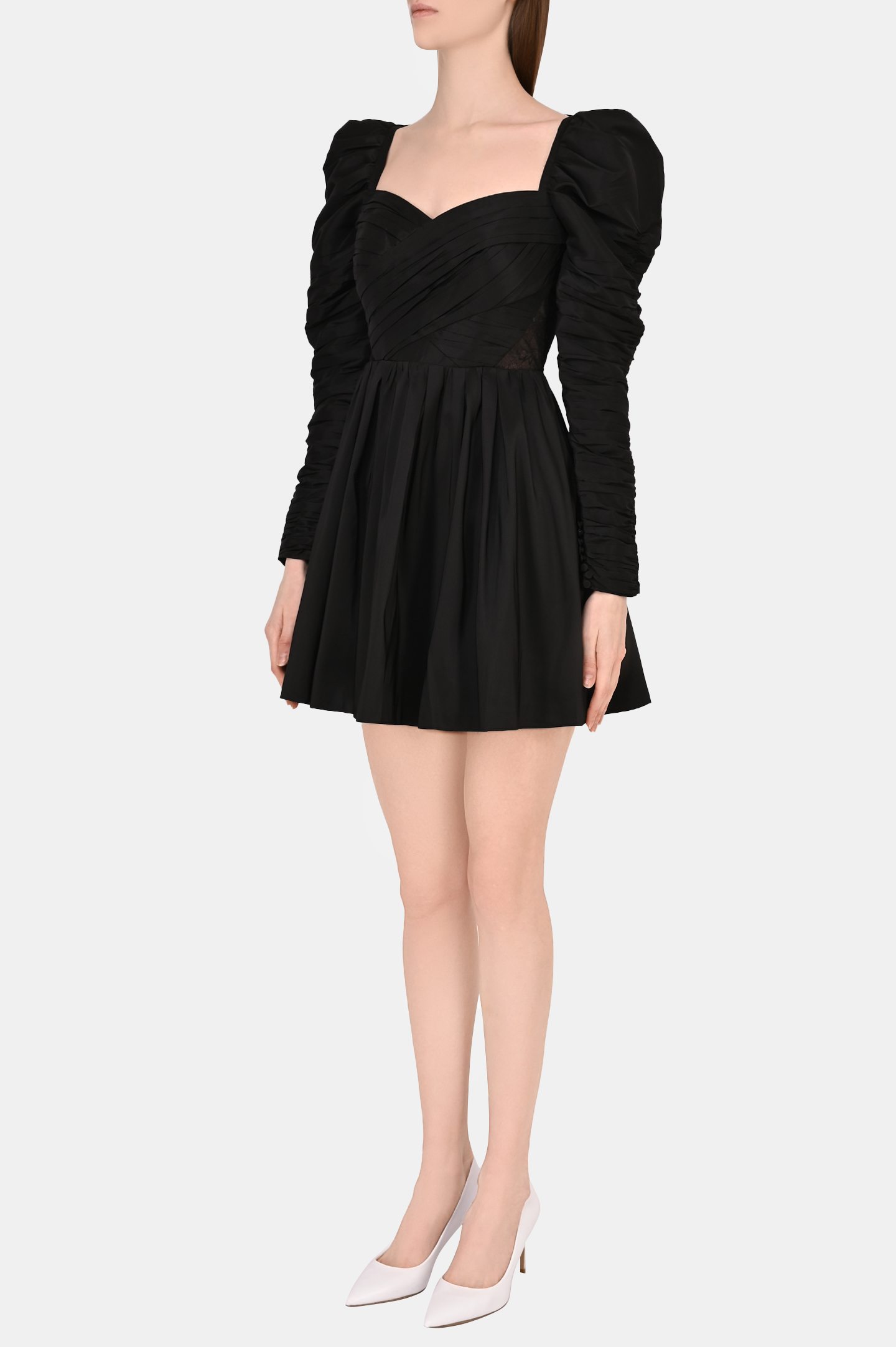 Платье SELF PORTRAIT RS22-067, цвет: Черный, Женский