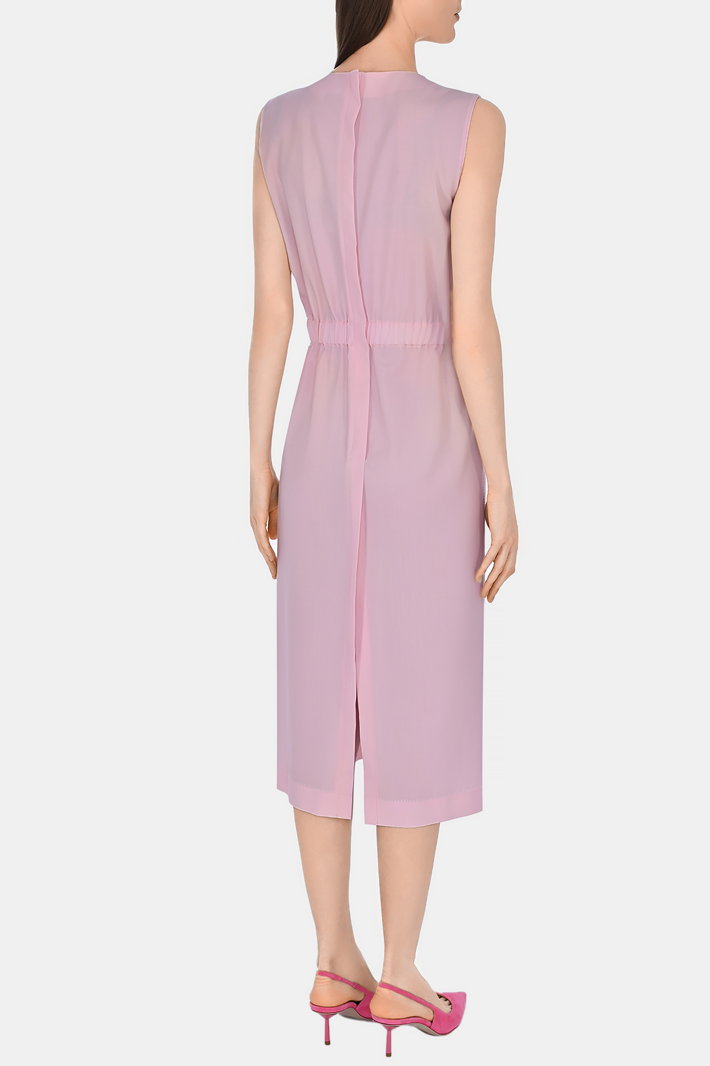 Платье FABIANA FILIPPI ABD264F125 I937, цвет: Розовый, Женский