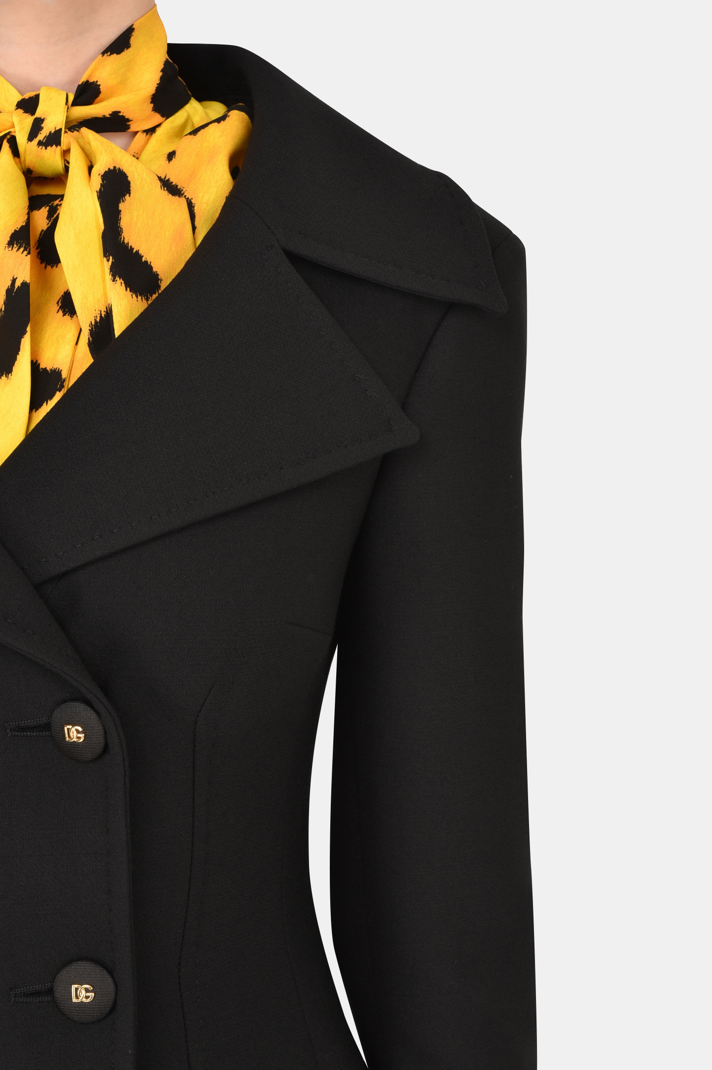 Пальто DOLCE & GABBANA F0AR3T FU2NX, цвет: Черный, Женский