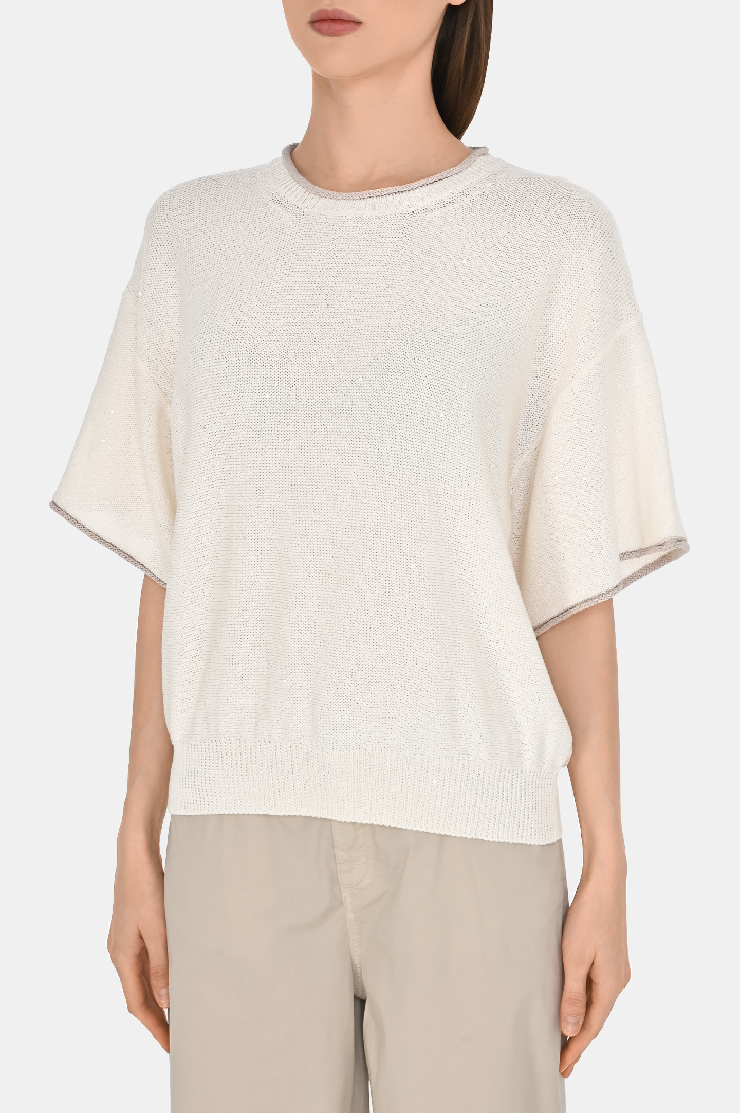 Джемпер PANICALE D360501G, цвет: Молочный, Женский