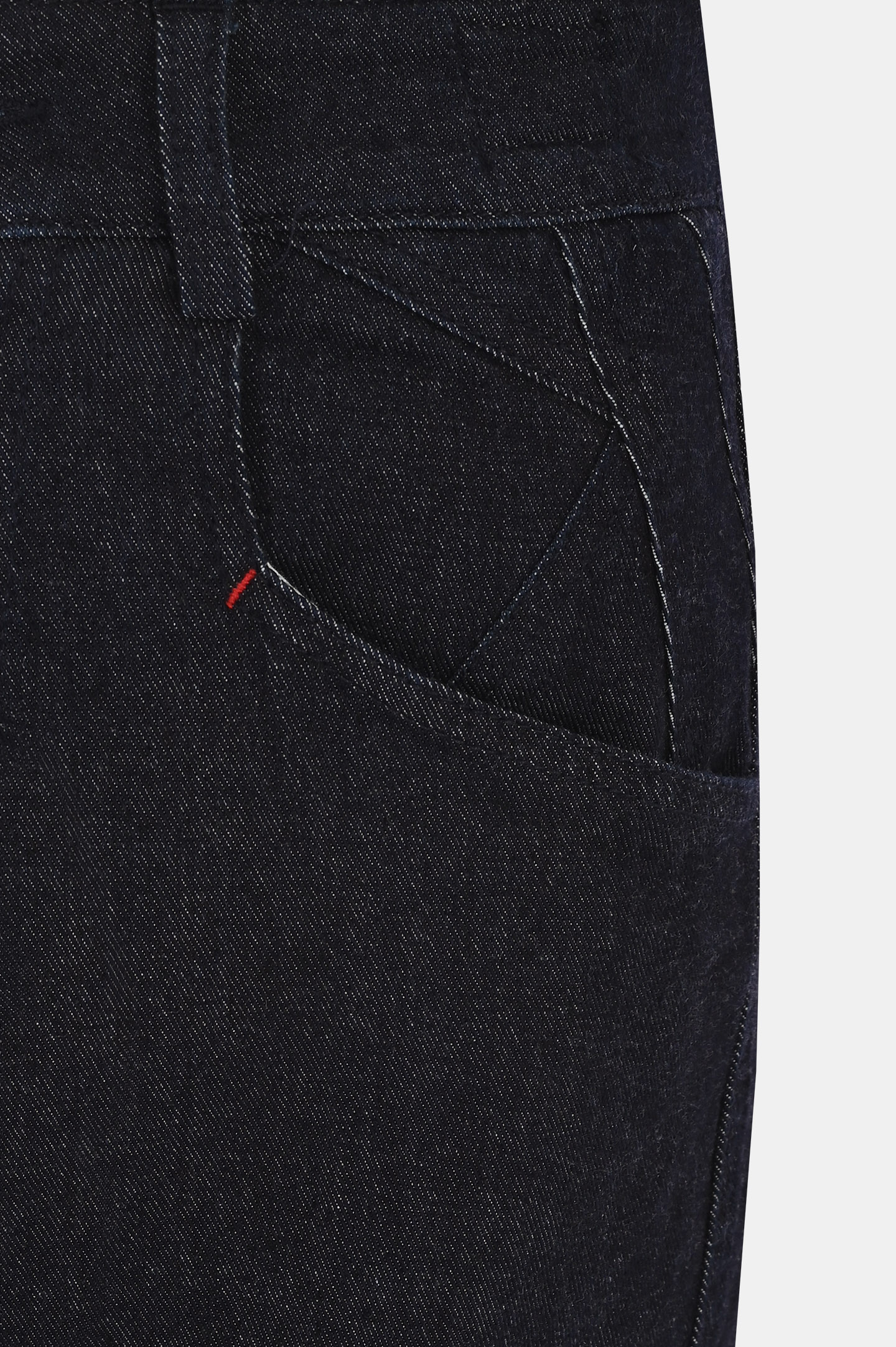 Джинсы KITON DJ56104XC50010, цвет: Темно-синий, Женский