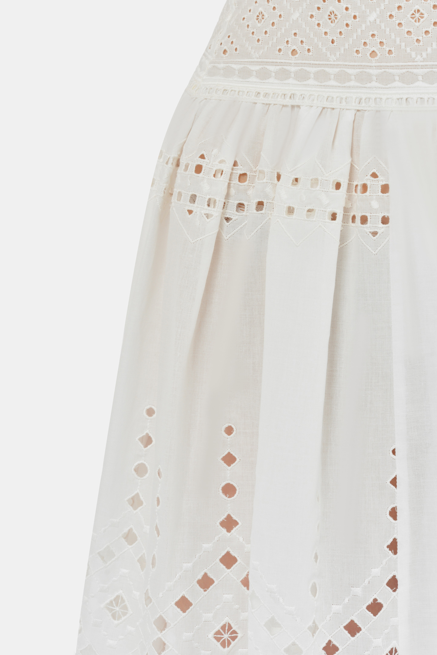 Юбка ERMANNO SCERVINO D384O302XSG, цвет: Белый, Женский