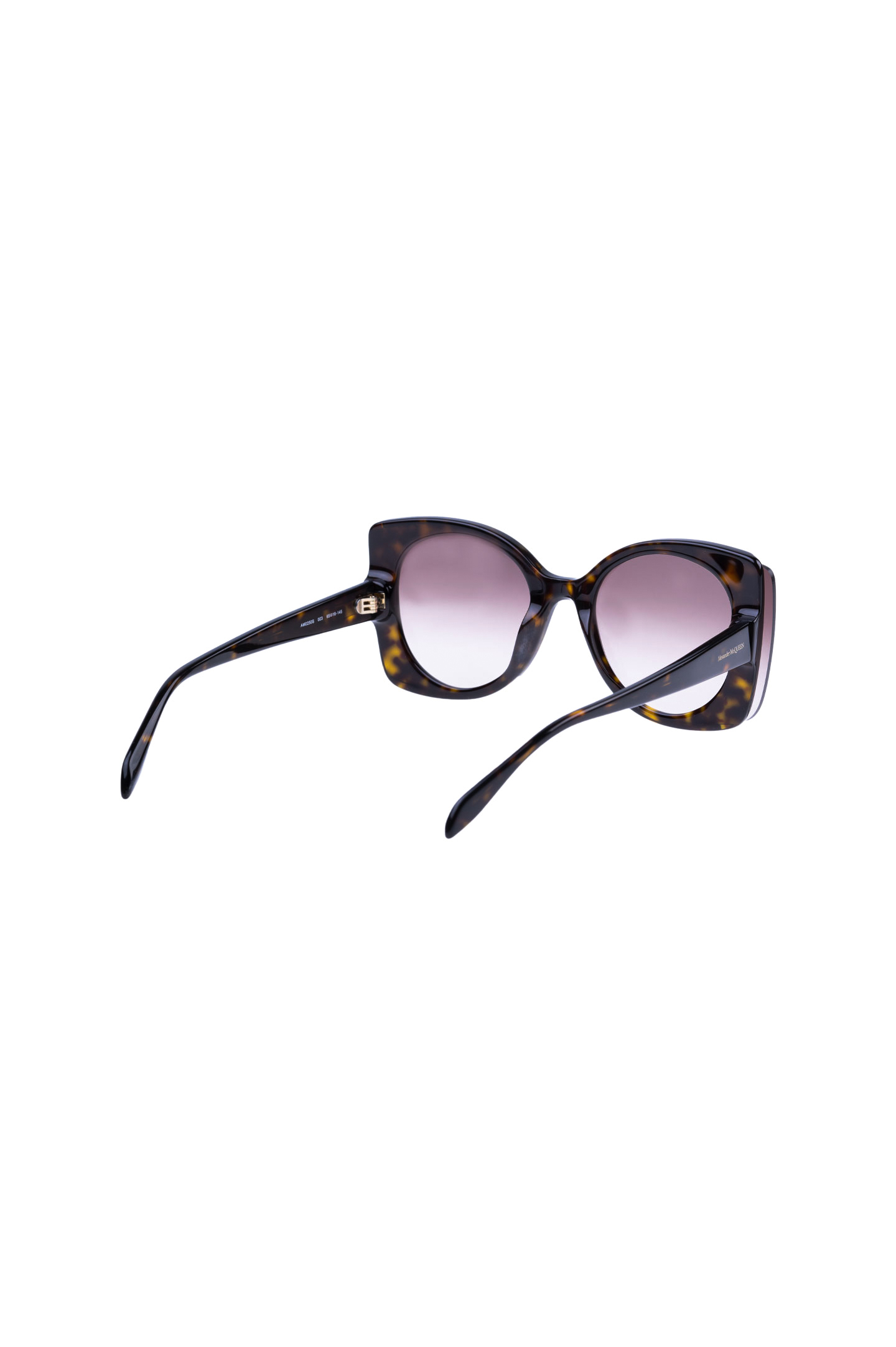 Солнцезащитные очки ALEXANDER MCQUEEN 611099 J0740, цвет: Коричневый, Женский