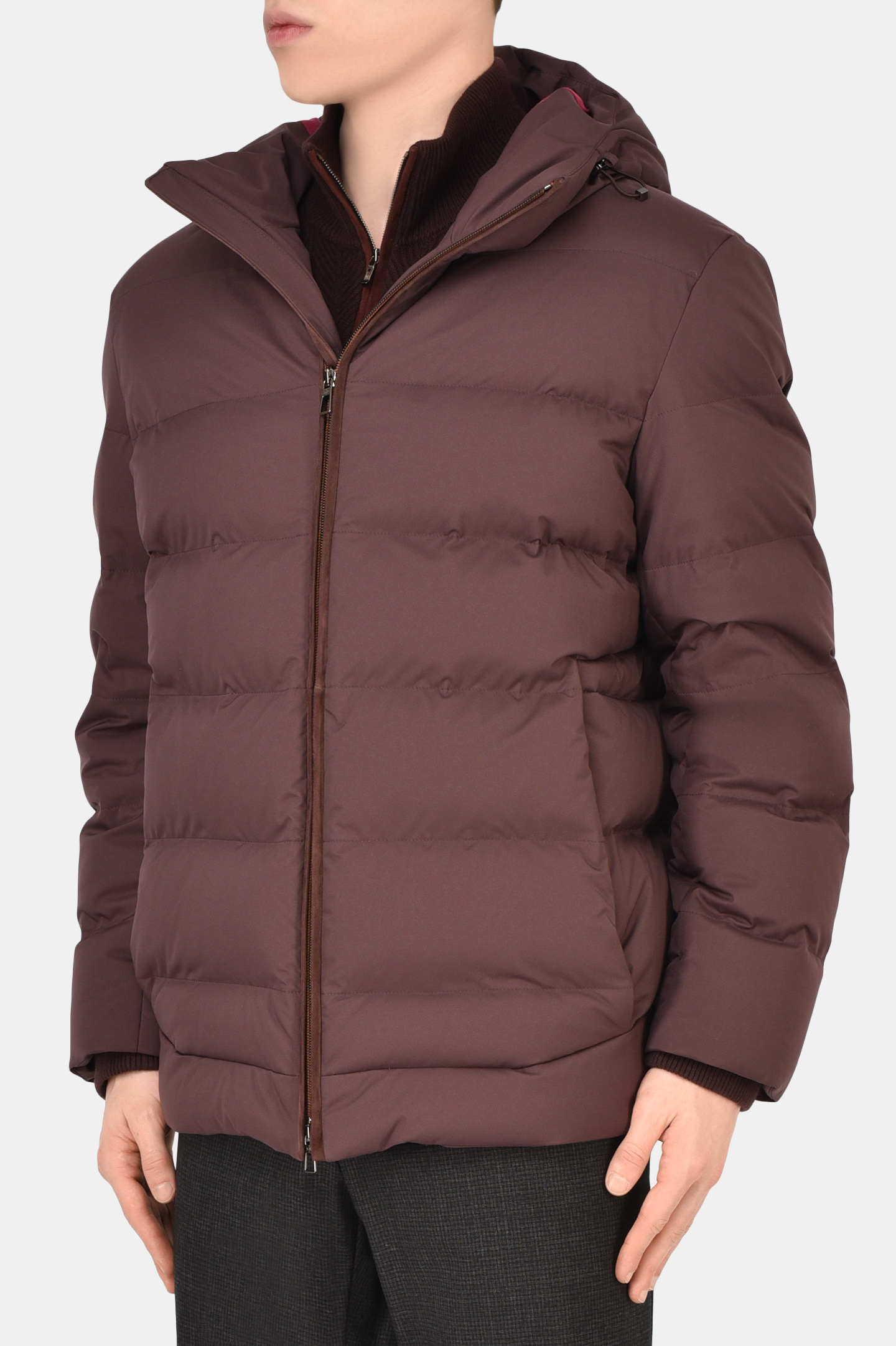 Куртка LORO PIANA F1-FAL3559, цвет: Бордовый, Мужской