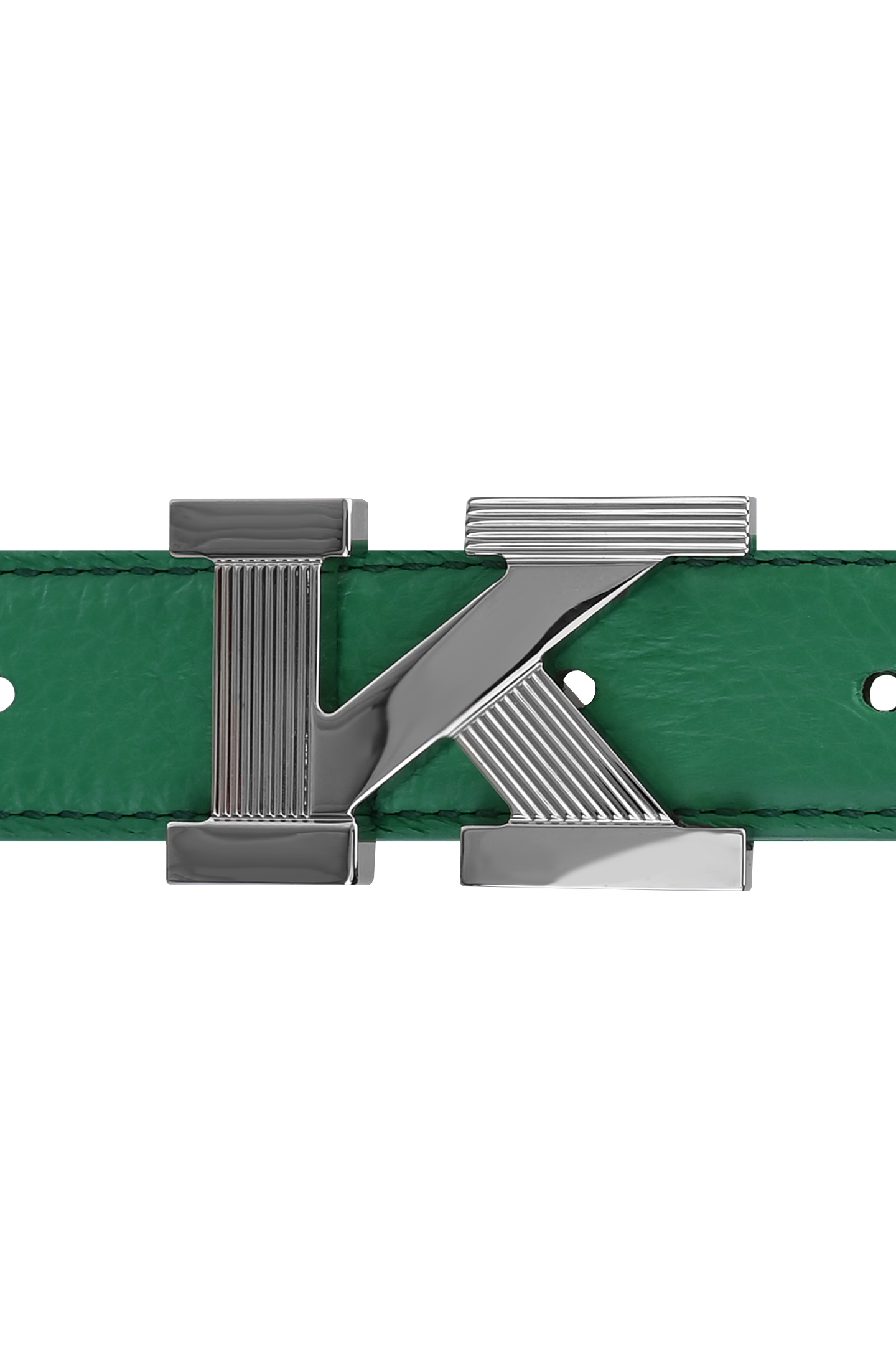 Ремень KITON DCS2KGPX04R993, цвет: Зеленый, Женский