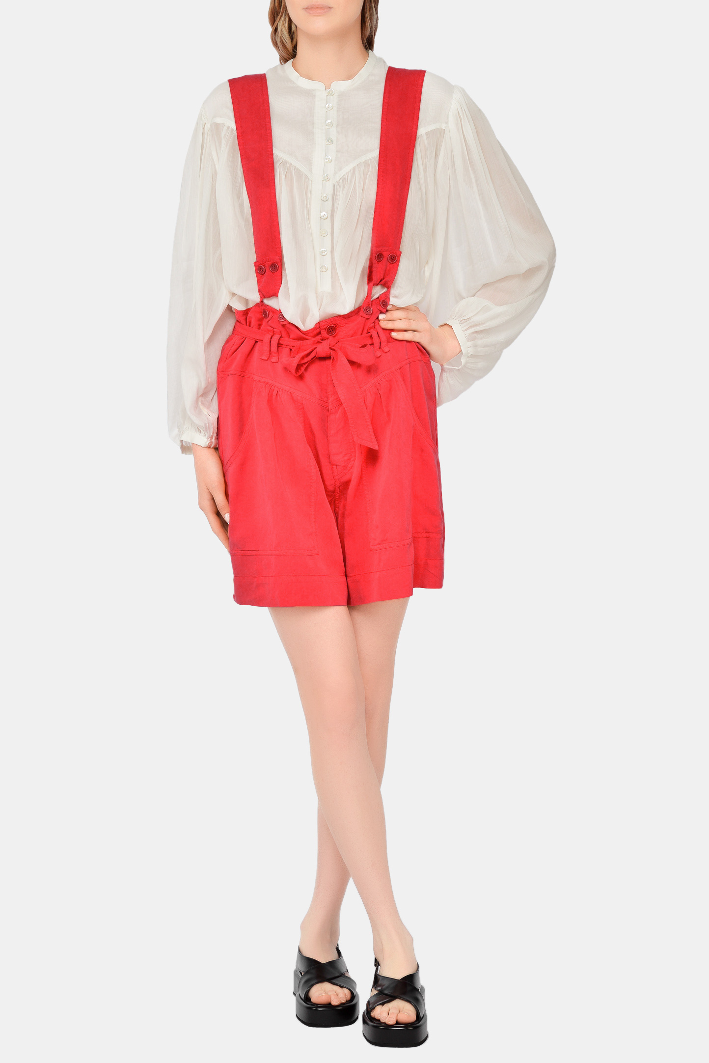 Блуза ISABEL MARANT HT2066-21E025I, цвет: Сиреневый, Женский