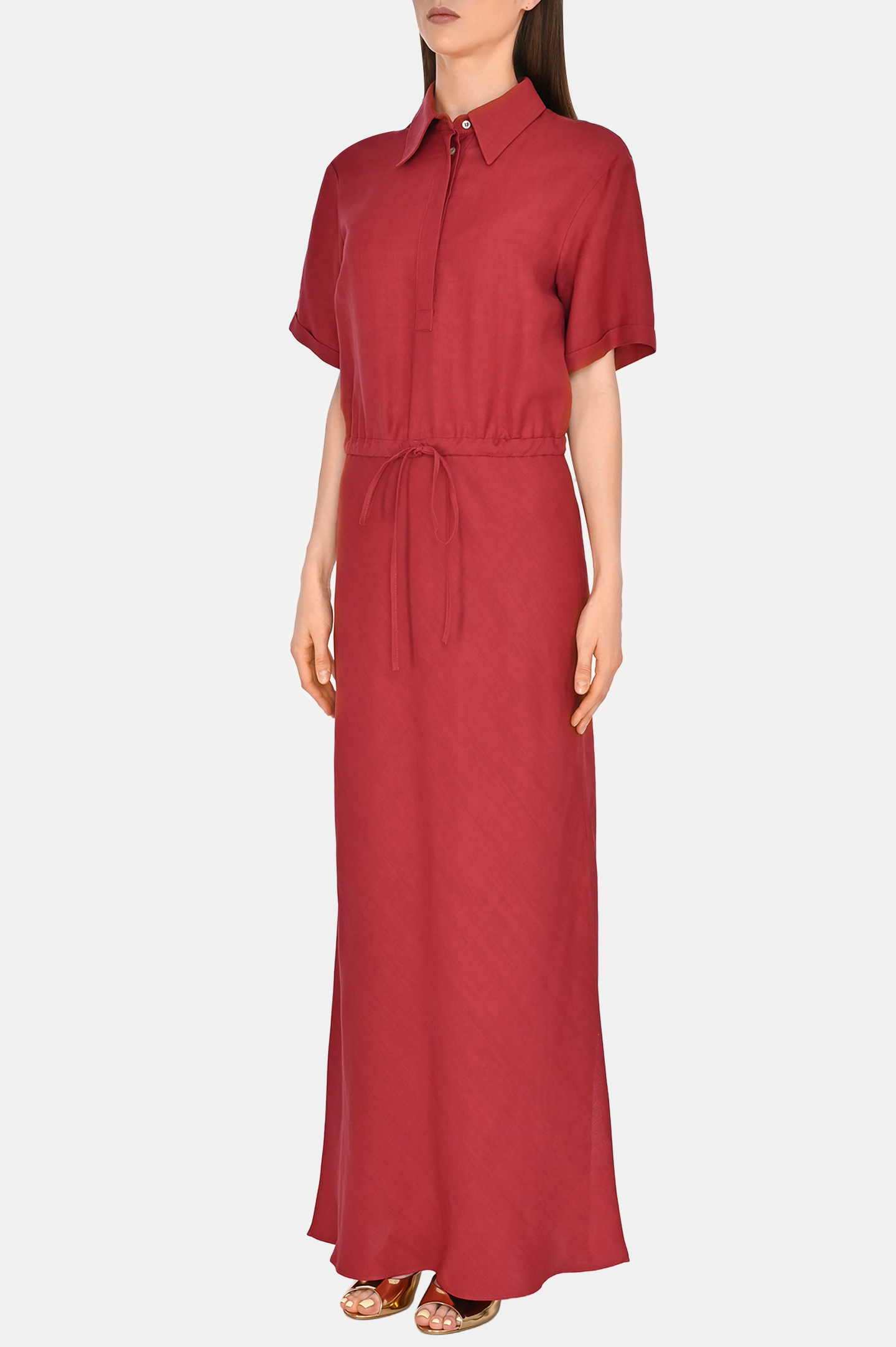 Платье BRUNELLO  CUCINELLI MH126A5322, цвет: Красный, Женский