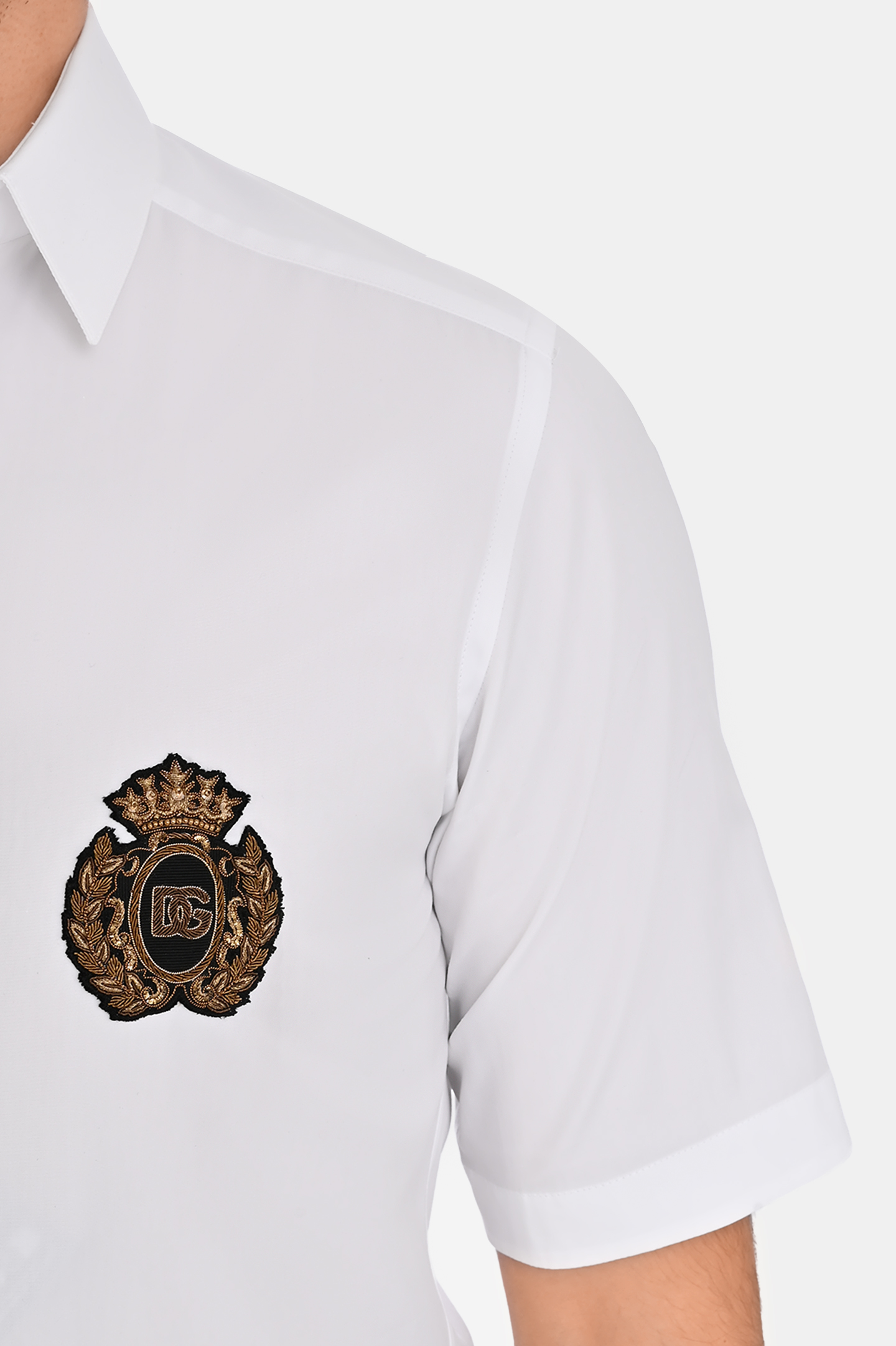 Рубашка DOLCE & GABBANA G5NC5Z FU5U8, цвет: Белый, Мужской