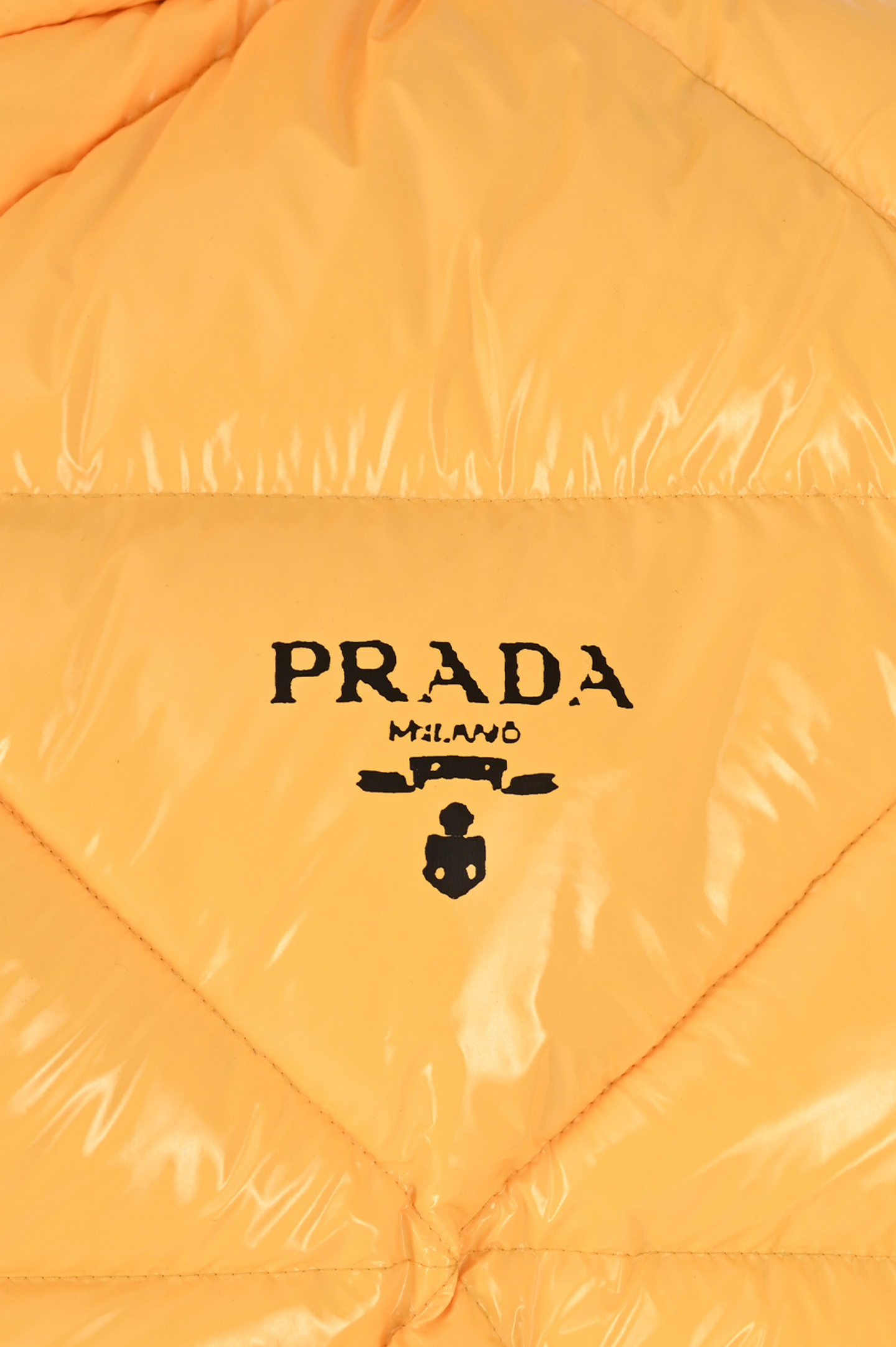 Куртка PRADA 291952 1ZAH, цвет: Желтый, Женский