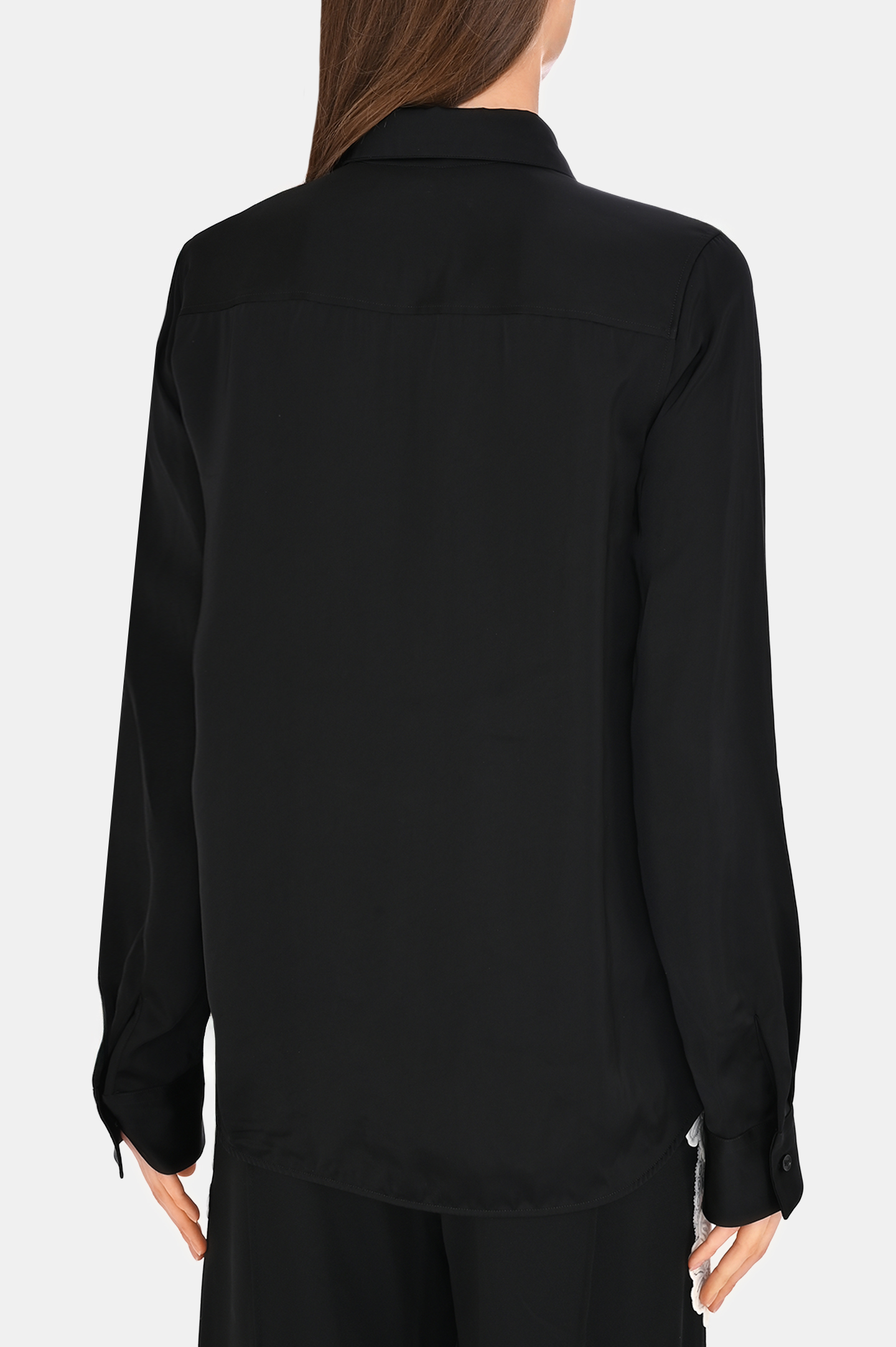 Блуза JIL SANDER J04DL0003, цвет: Черный, Женский