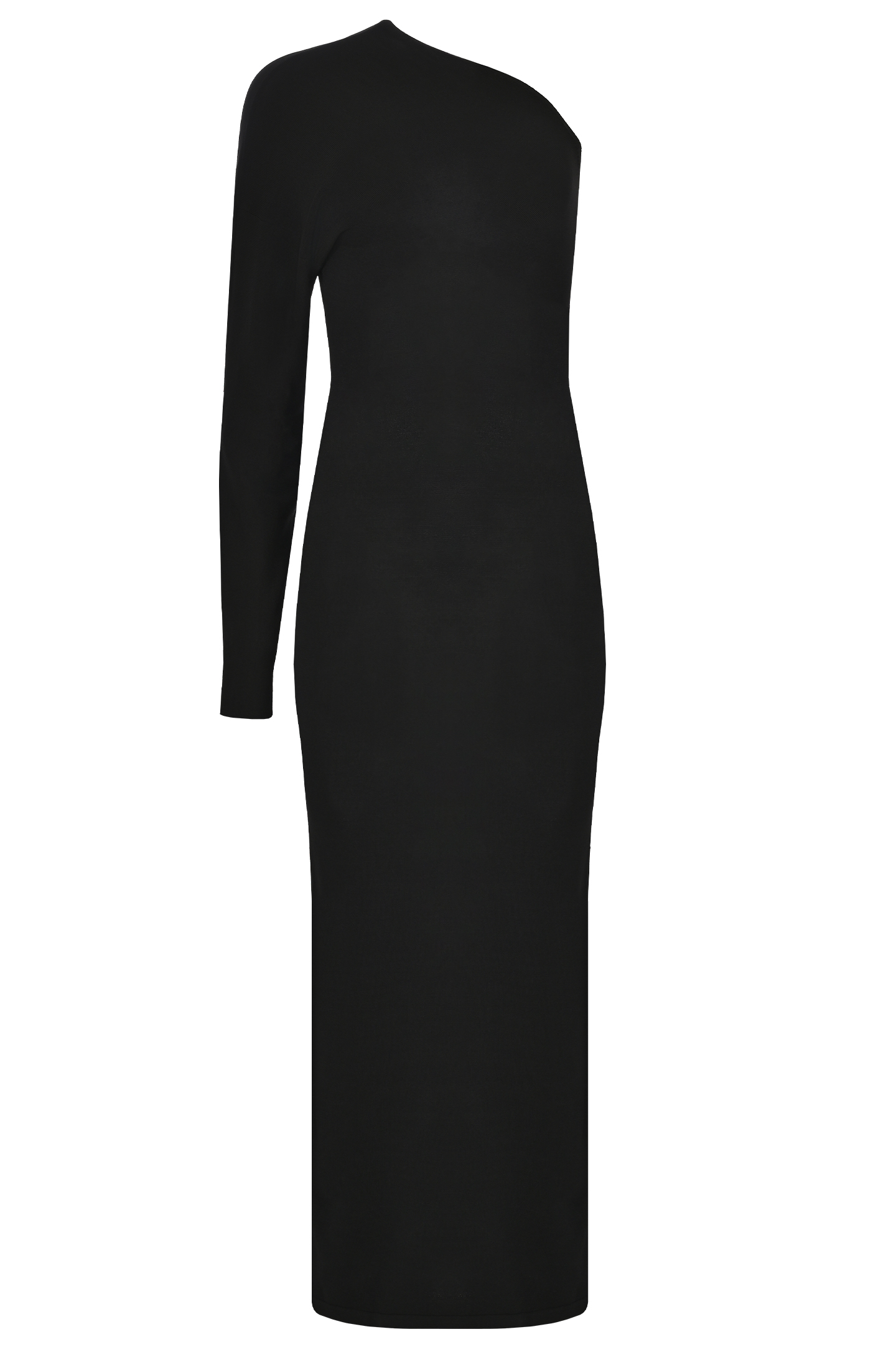 Платье с открытым плечом JACOB LEE WKD0107SS24B, цвет: Черный, Женский