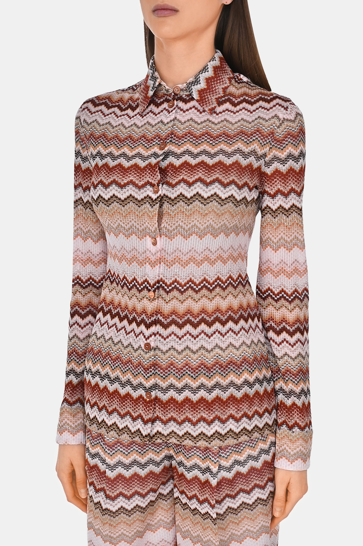 Блуза MISSONI DS25SJ06-BR00ZV, цвет: Разноцветный, Женский