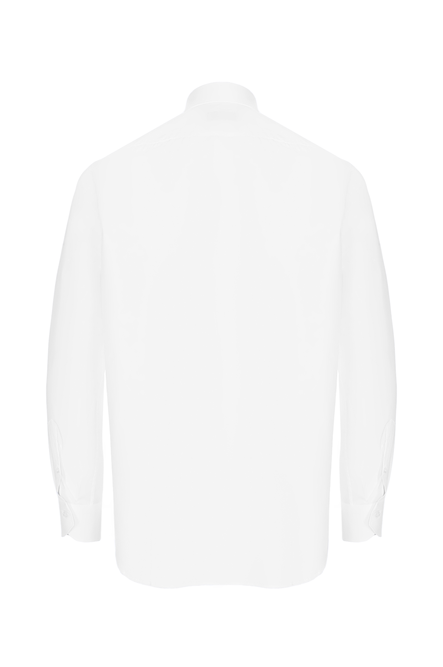 Рубашка из хлопка и эластана CANALI GD02832 7A1/1, цвет: Белый, Мужской