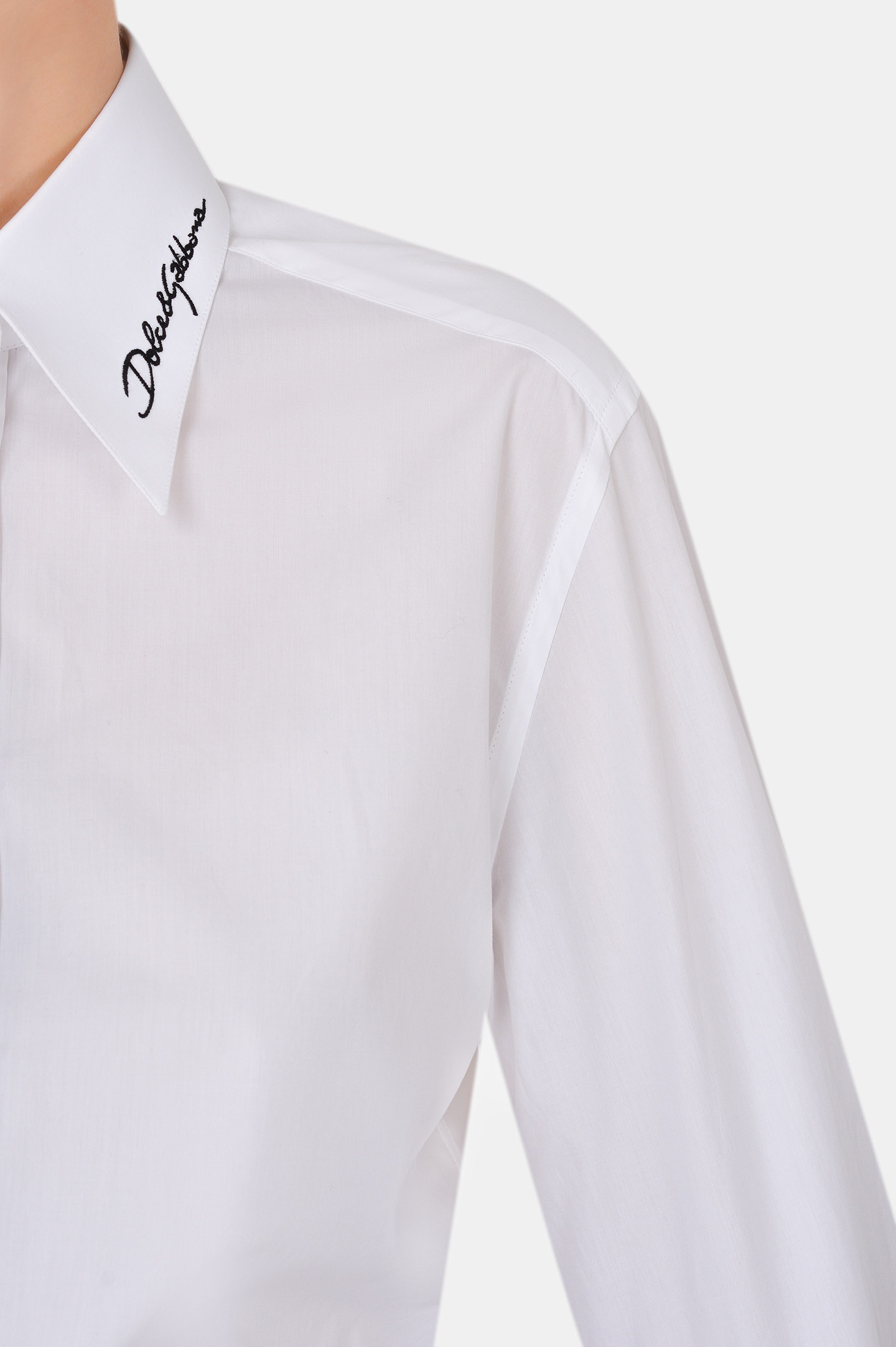 Блуза DOLCE & GABBANA F5N09Z GD0F7, цвет: Белый, Женский