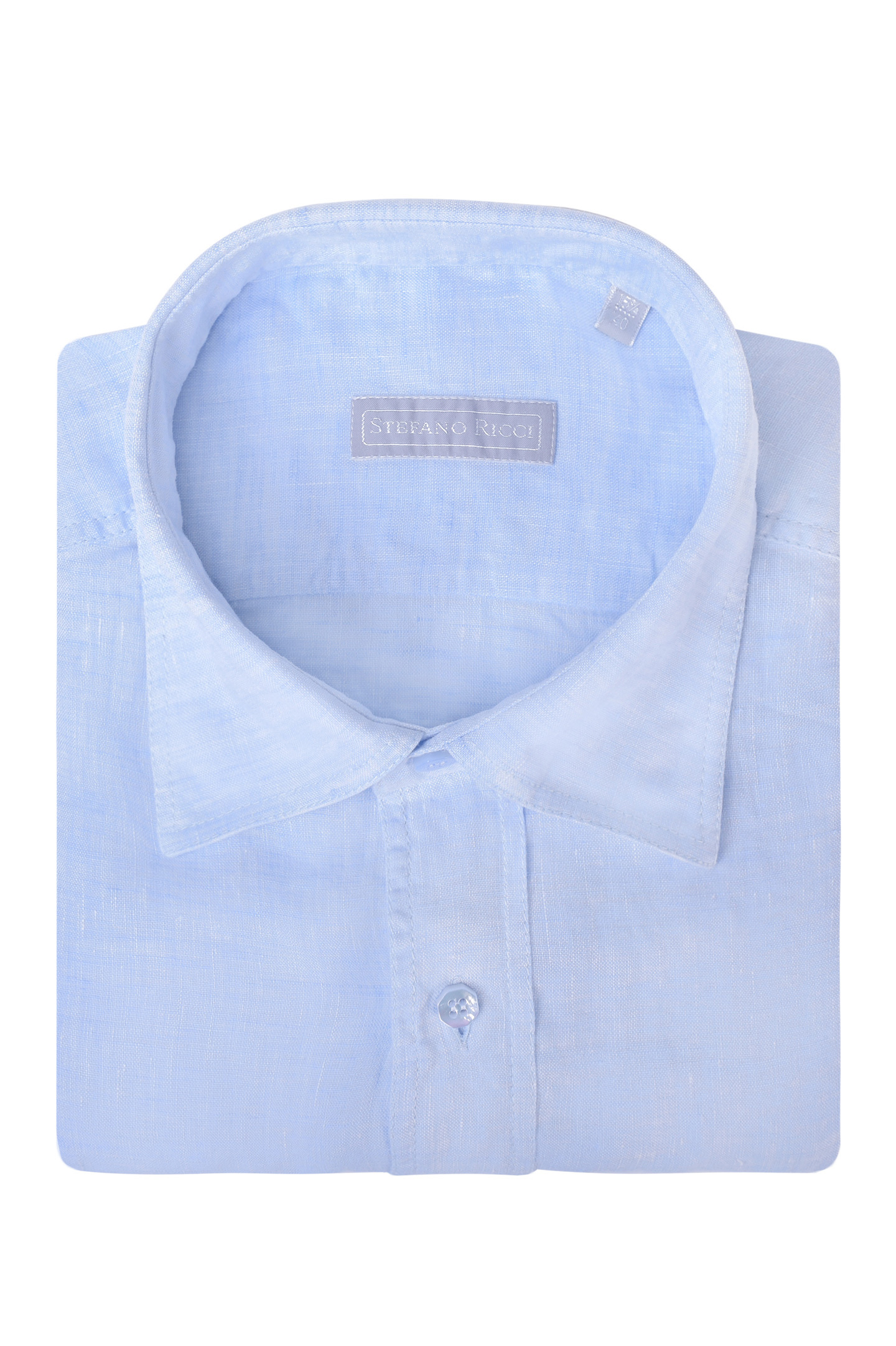 Рубашка STEFANO RICCI MC005949 L1950, цвет: Голубой, Мужской