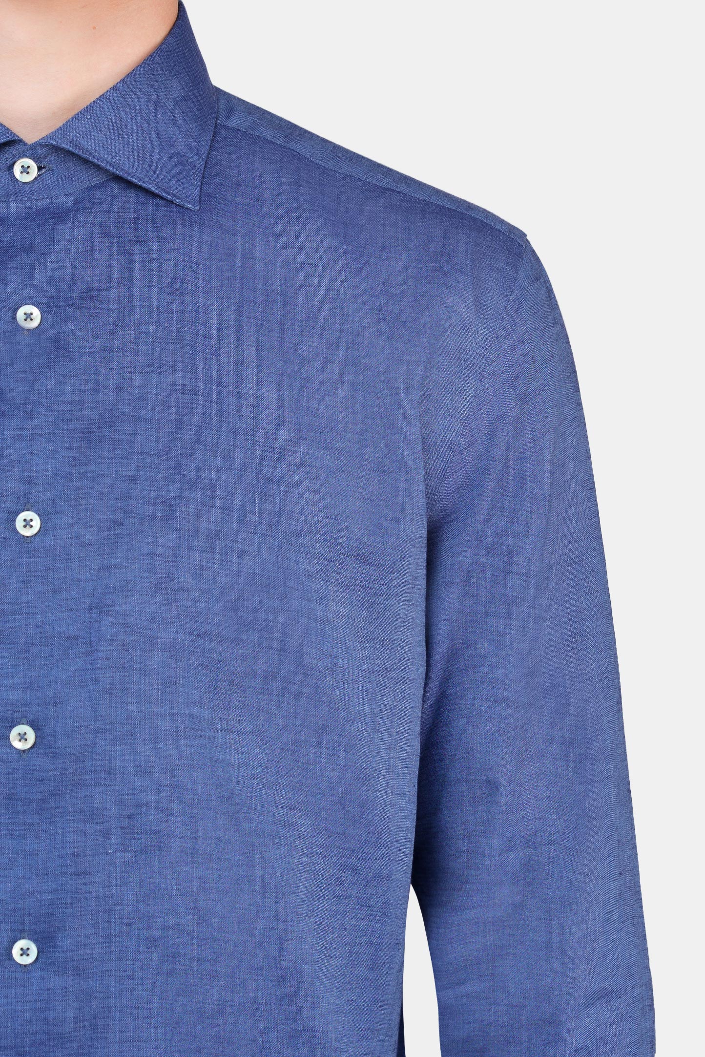 Рубашка CANALI GR01840/301, цвет: Синий, Мужской