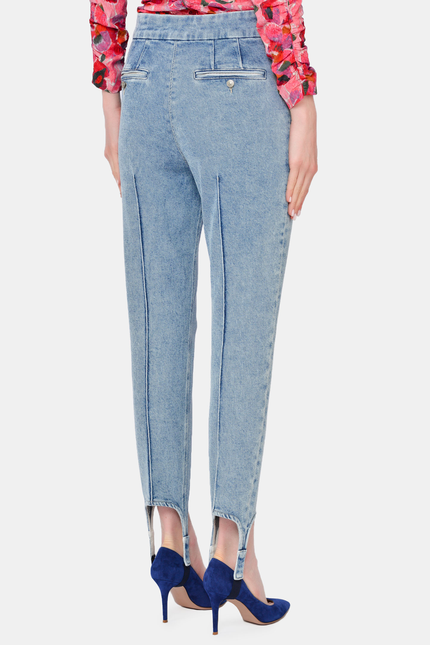 Брюки ISABEL MARANT PA1825-21P015I, цвет: Голубой, Женский