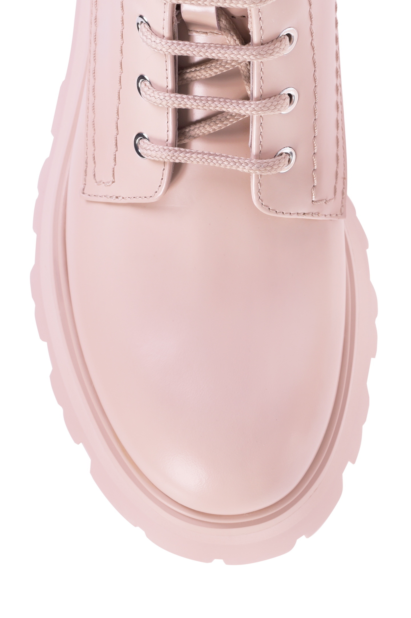 Ботинки ALEXANDER MCQUEEN 657569 WHZ80, цвет: Персиковый, Женский