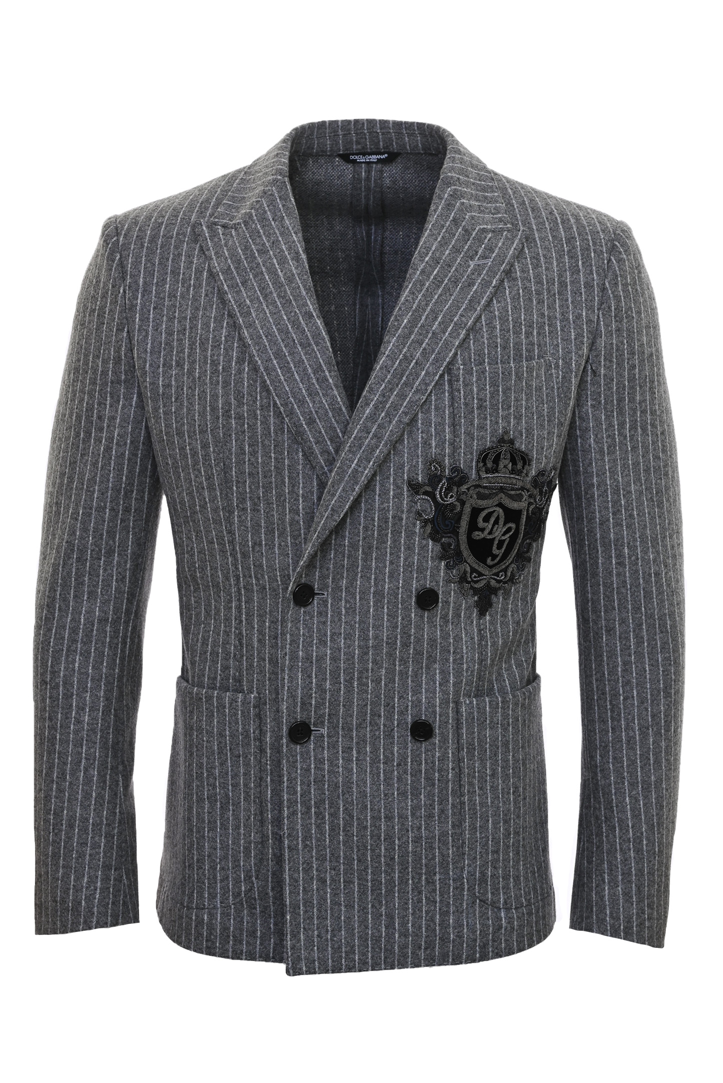 Пиджак DOLCE & GABBANA G2PU0Z FR7DJ, цвет: Серый, Мужской