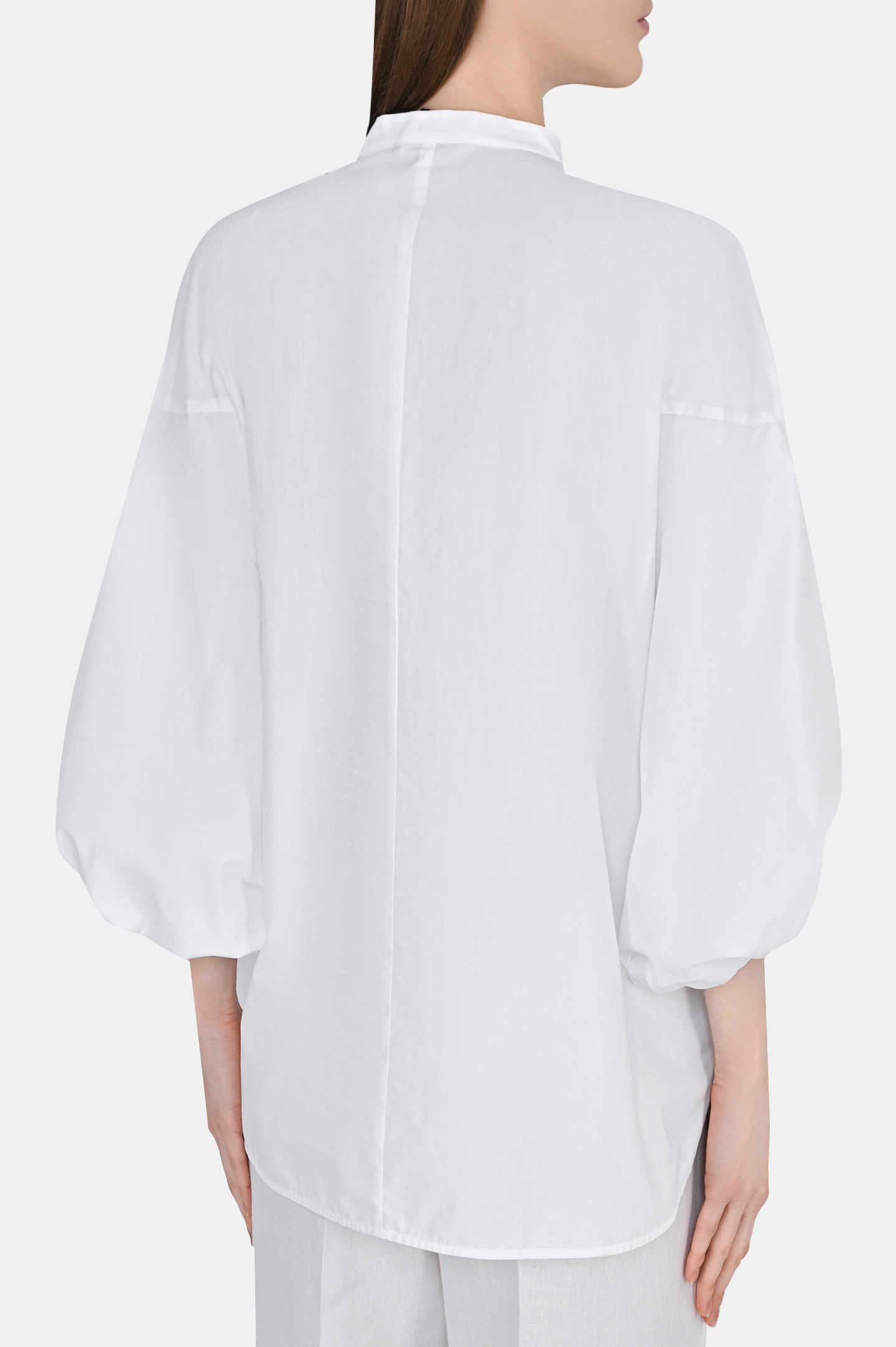 Блуза FABIANA FILIPPI CAD273B644I806, цвет: Белый, Женский