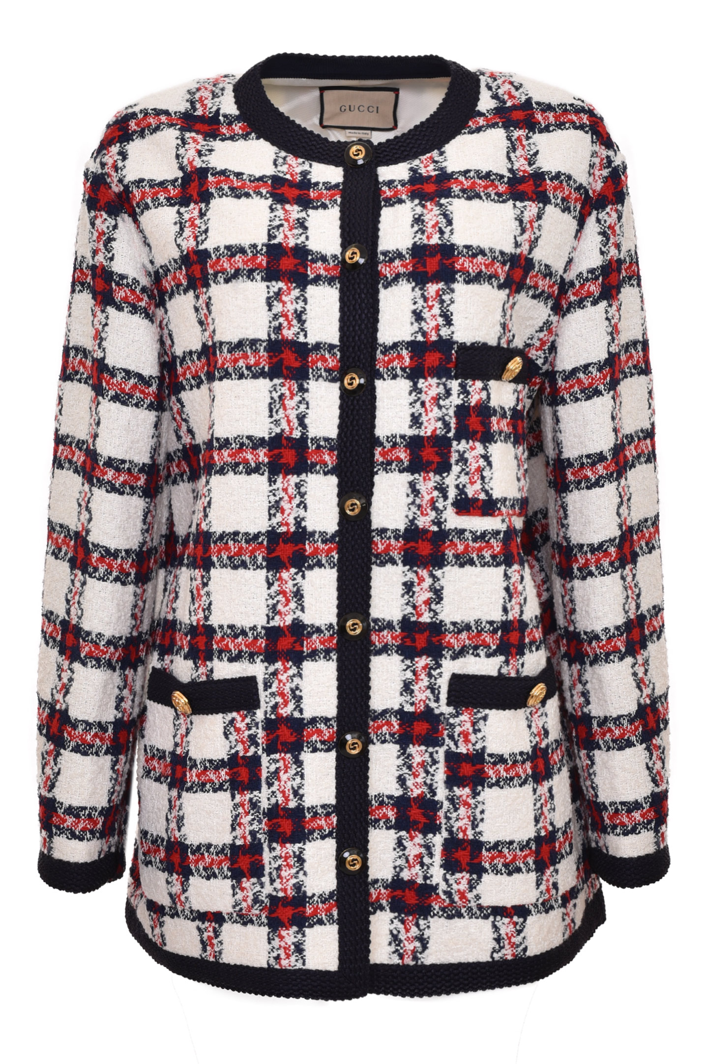 Жакет GUCCI 660820 ZAGLK, цвет: Белый, Женский