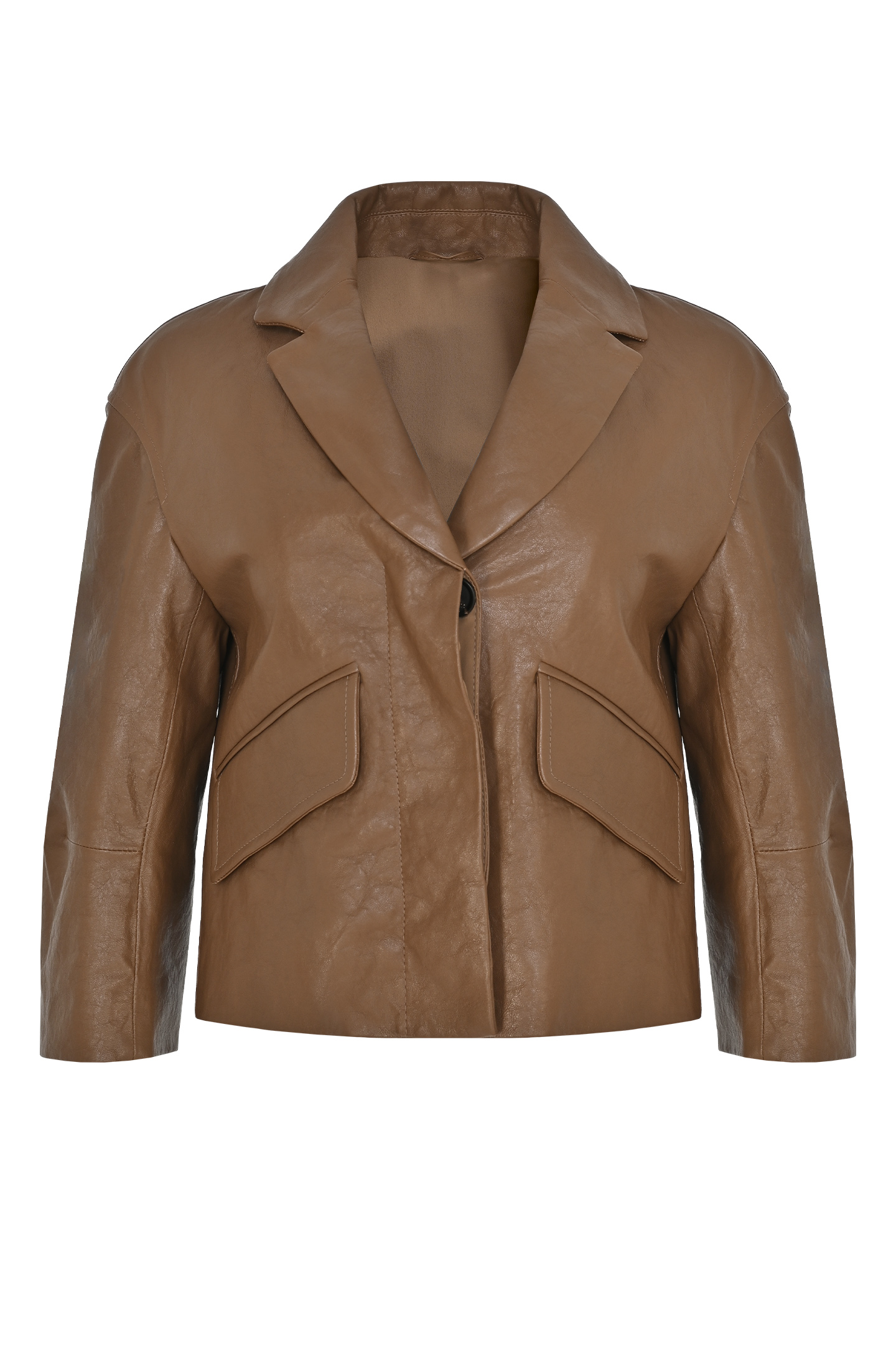 Жакет BRUNELLO  CUCINELLI MPCKL7385, цвет: Коричневый, Женский
