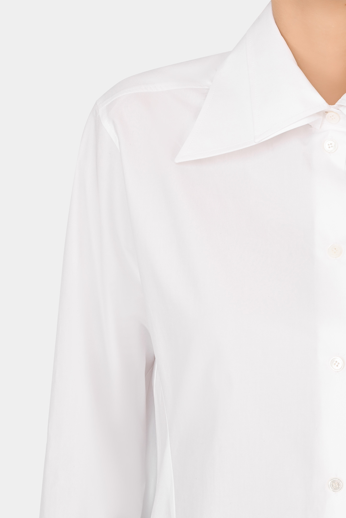 Рубашка VALENTINO PAP WB0AB2X55A6, цвет: Белый, Женский