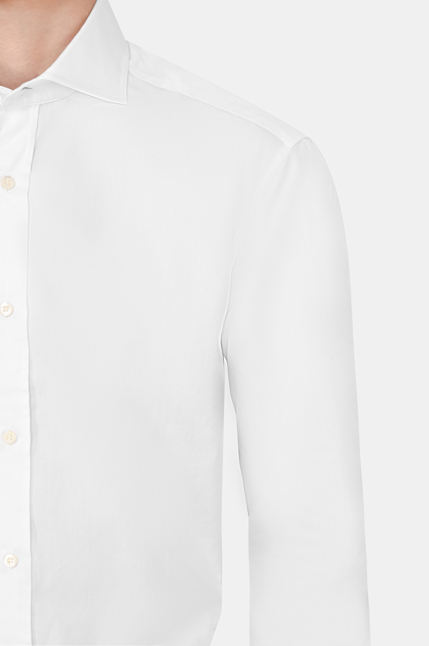 Рубашка BRUNELLO  CUCINELLI M0UC40028, цвет: Белый, Мужской