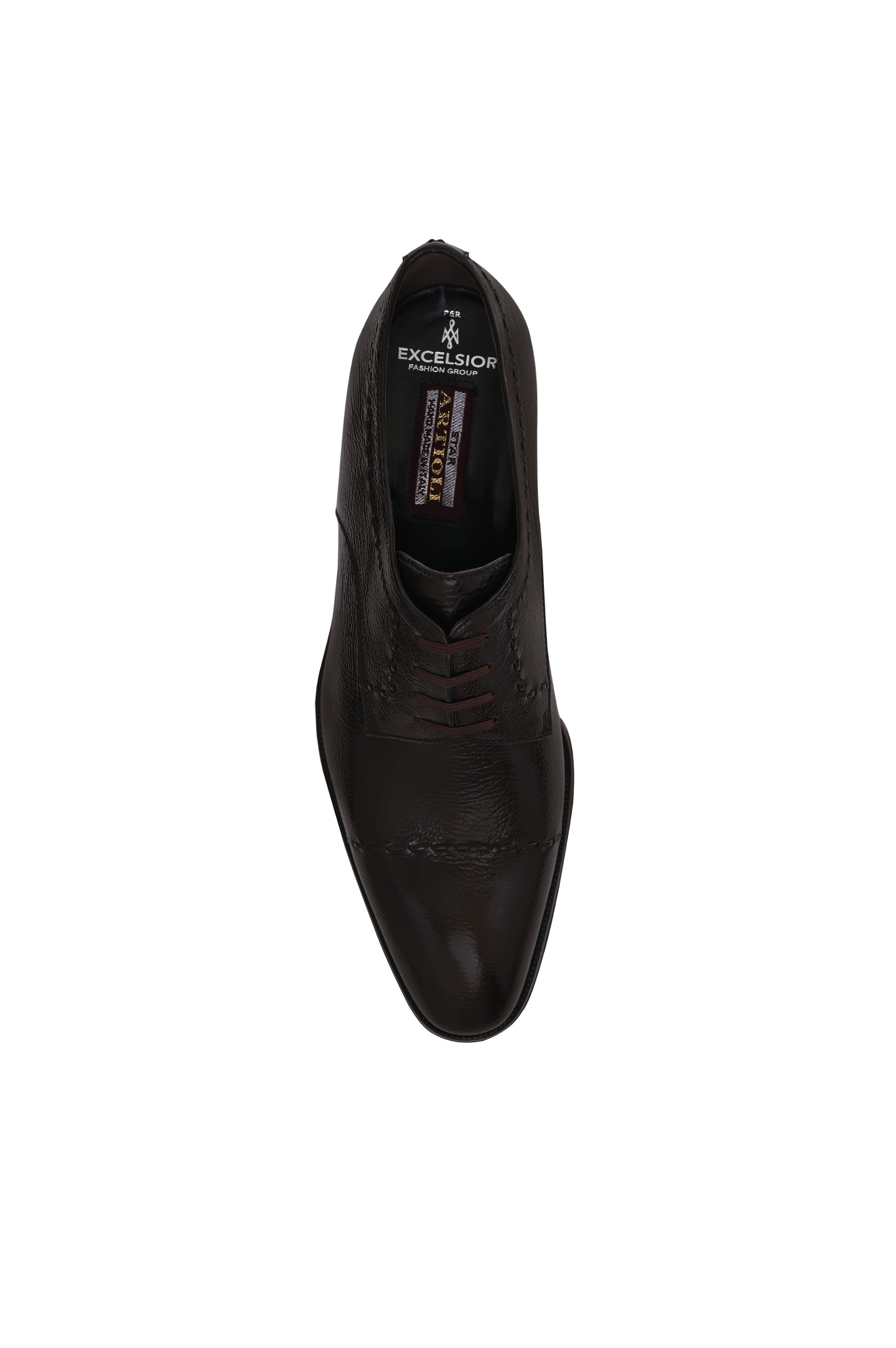 Туфли ARTIOLI 0G6S273, цвет: Темно-коричневый, Мужской