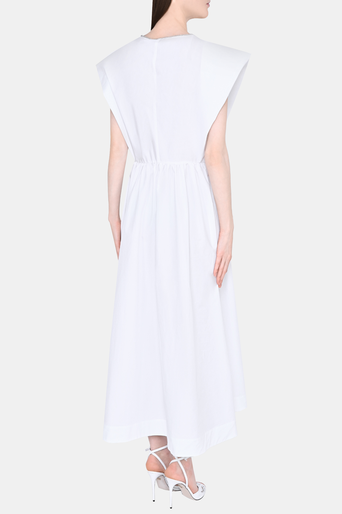 Платье FABIANA FILIPPI ABD273W193D252, цвет: Белый, Женский