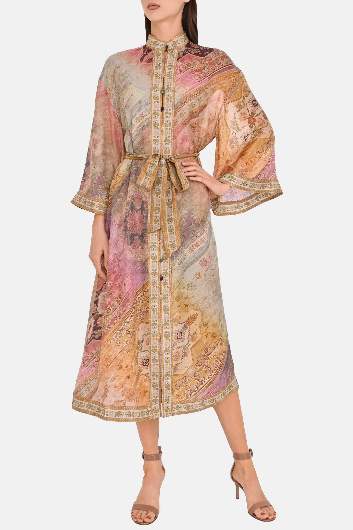 Платье ZIMMERMANN 2197DRS253 OMBMUL, цвет: Разноцветный, Женский