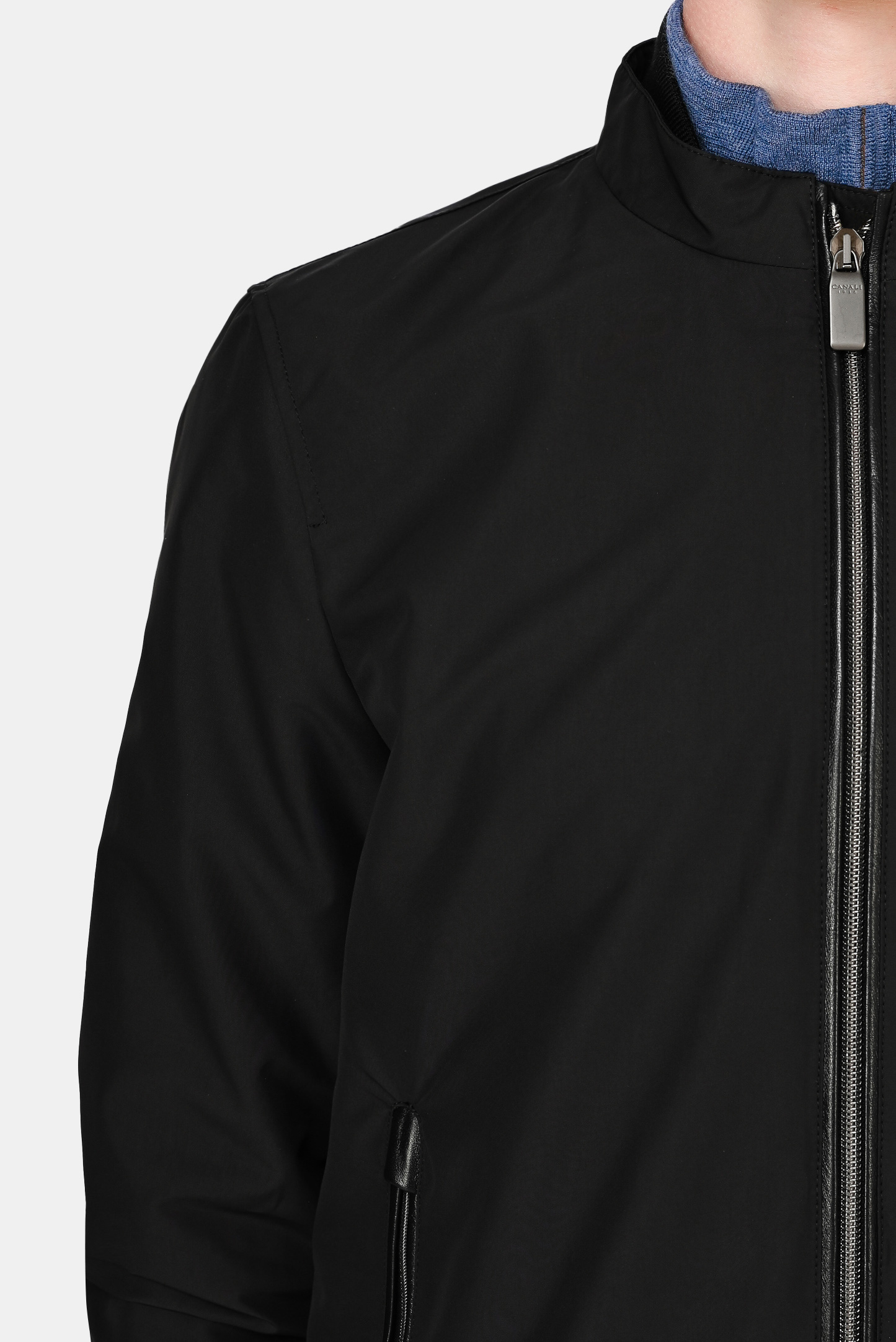 Куртка CANALI SG01404 O40672, цвет: Черный, Мужской