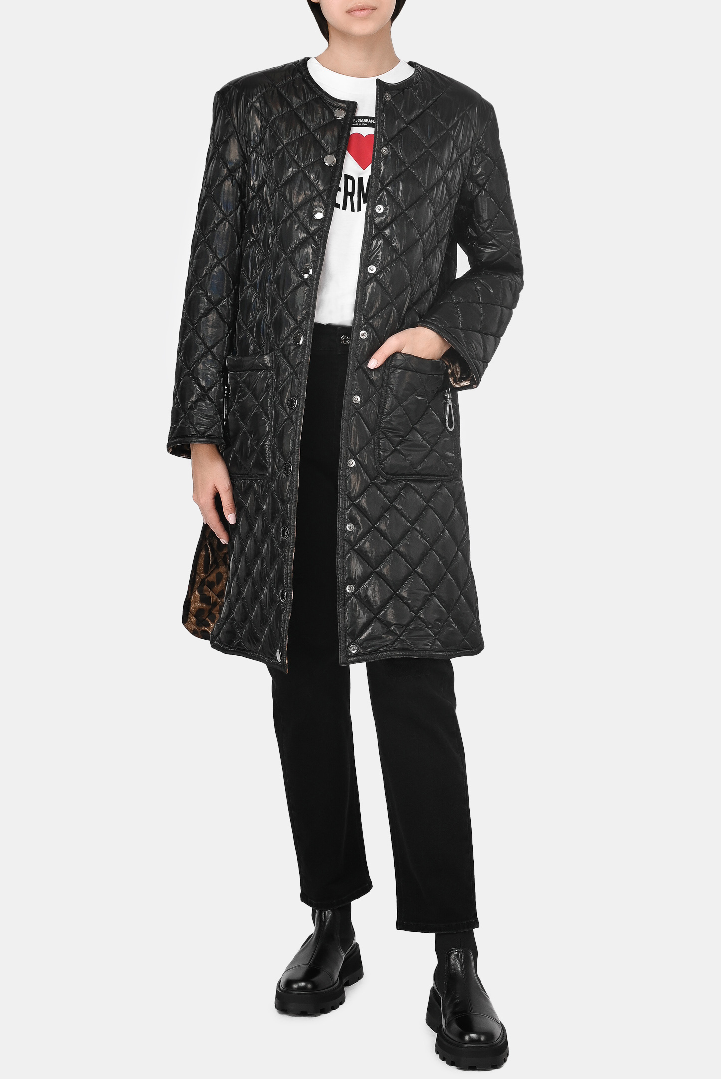 Куртка DOLCE & GABBANA F0AR5T FUSOH, цвет: Черный, Женский