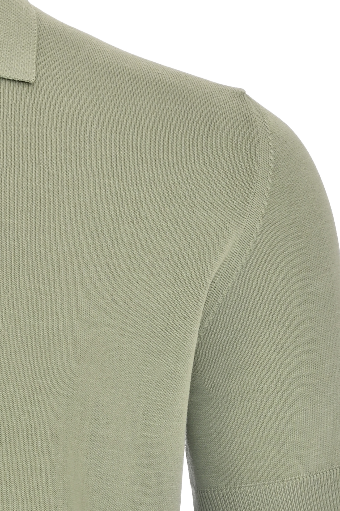 Поло CANALI MK00145 C0127, цвет: Зеленый, Мужской