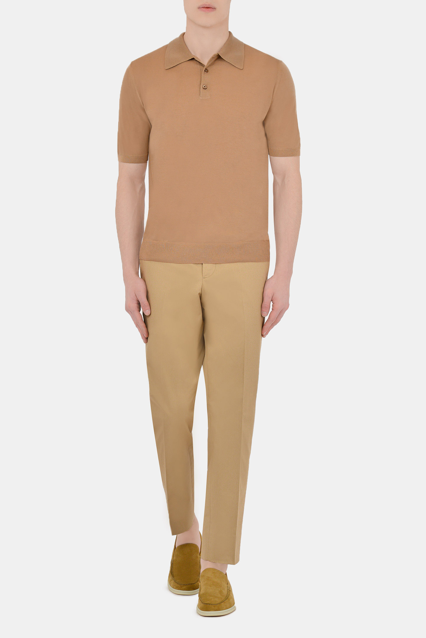 Брюки PRADA SPE12 S 202, цвет: Бежевый, Мужской