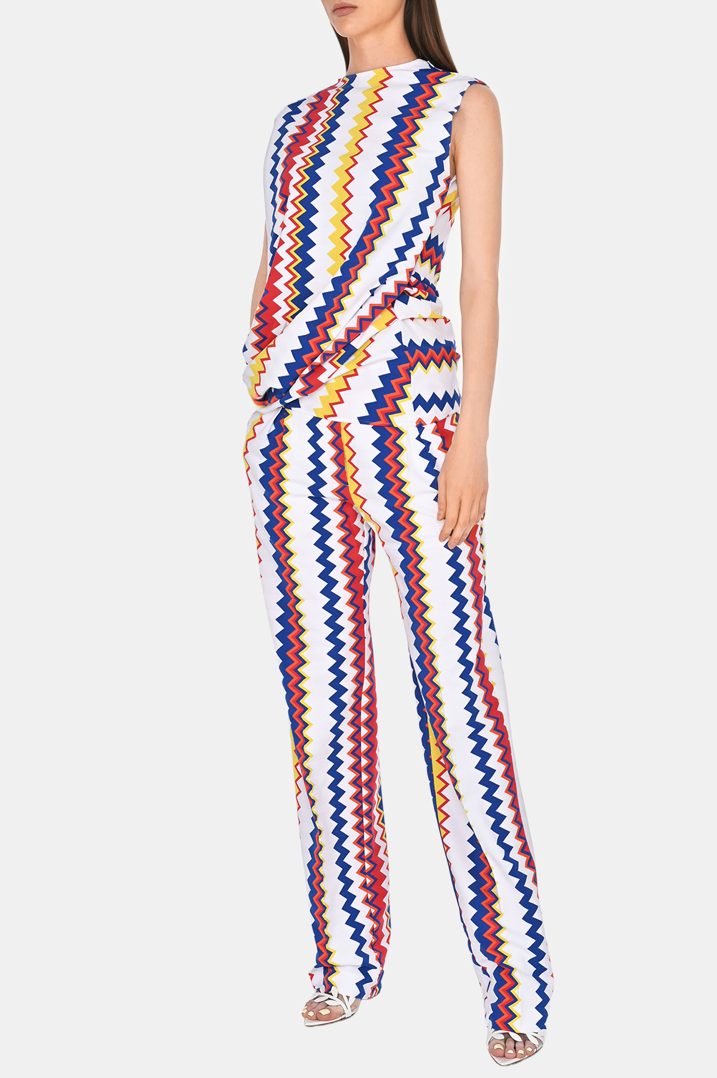 Брюки MISSONI DS25SI15-BR0121, цвет: Разноцветный, Женский