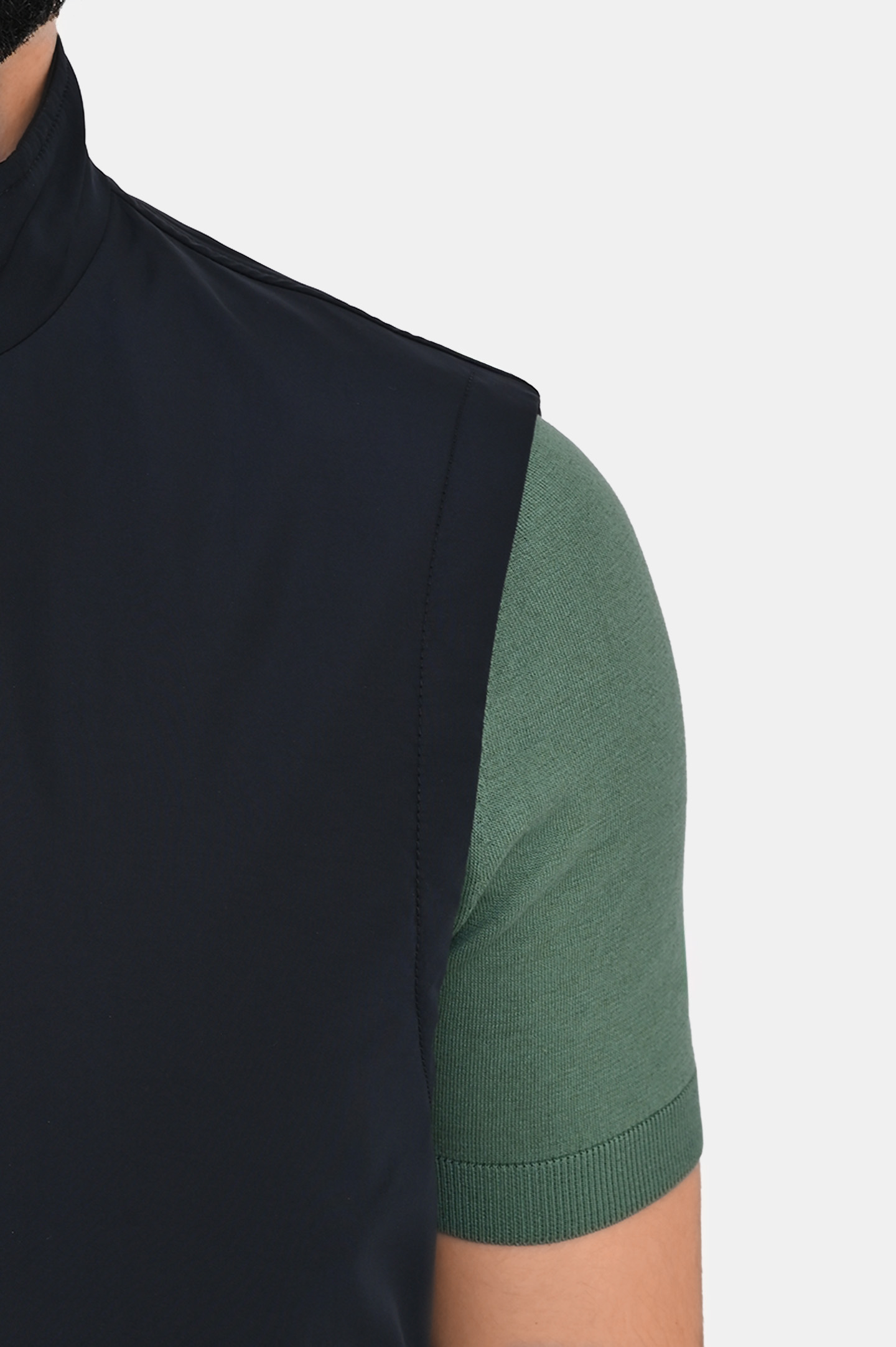 Жилет CANALI SG01121 O40989UG, цвет: Темно-синий, Мужской
