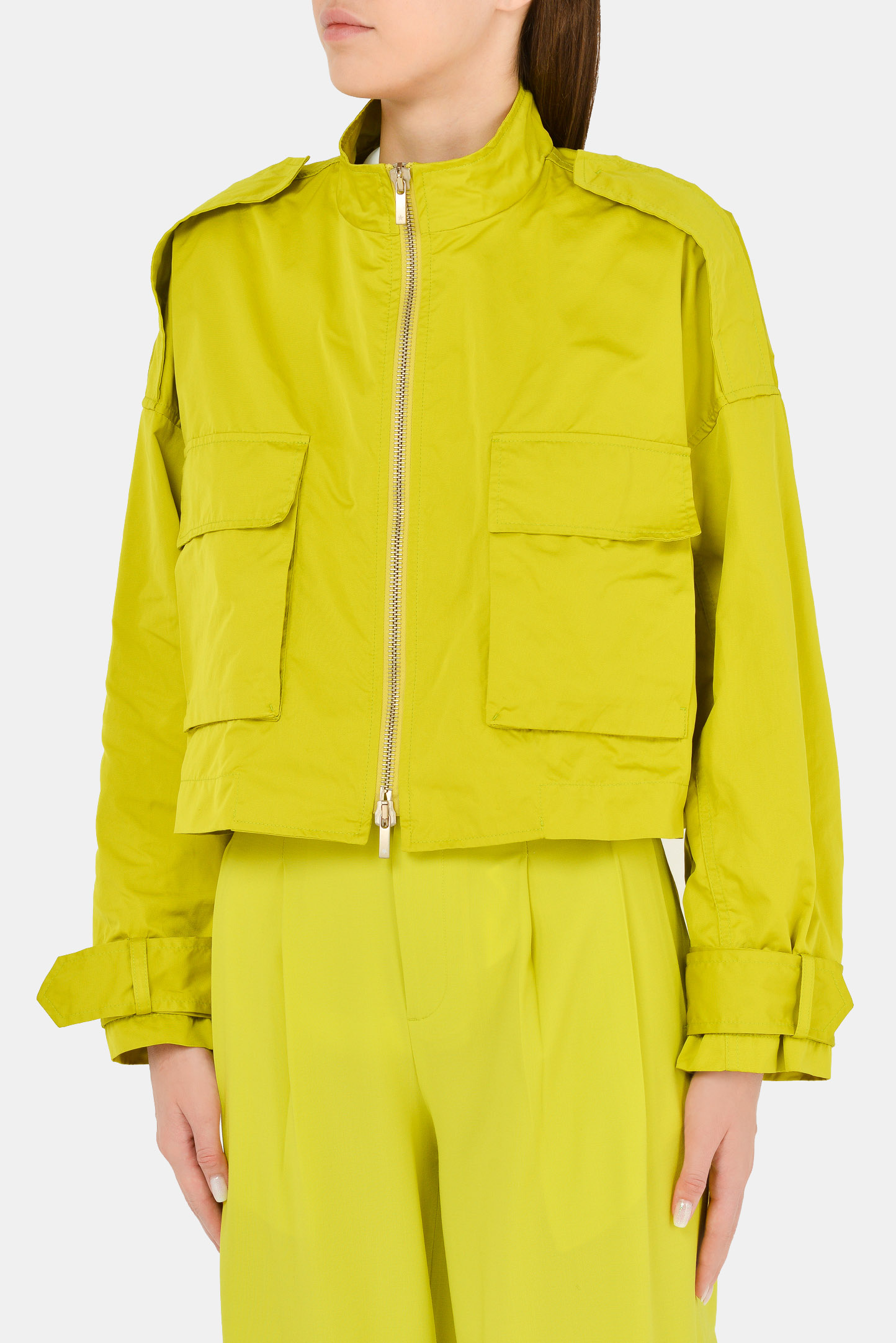 Куртка LORENA ANTONIAZZI P2100CP005/3348, цвет: Зеленый, Женский