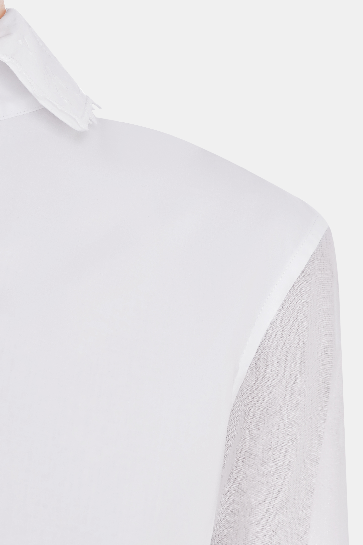 Блуза ERMANNO SCERVINO D422K330HQQ, цвет: Белый, Женский