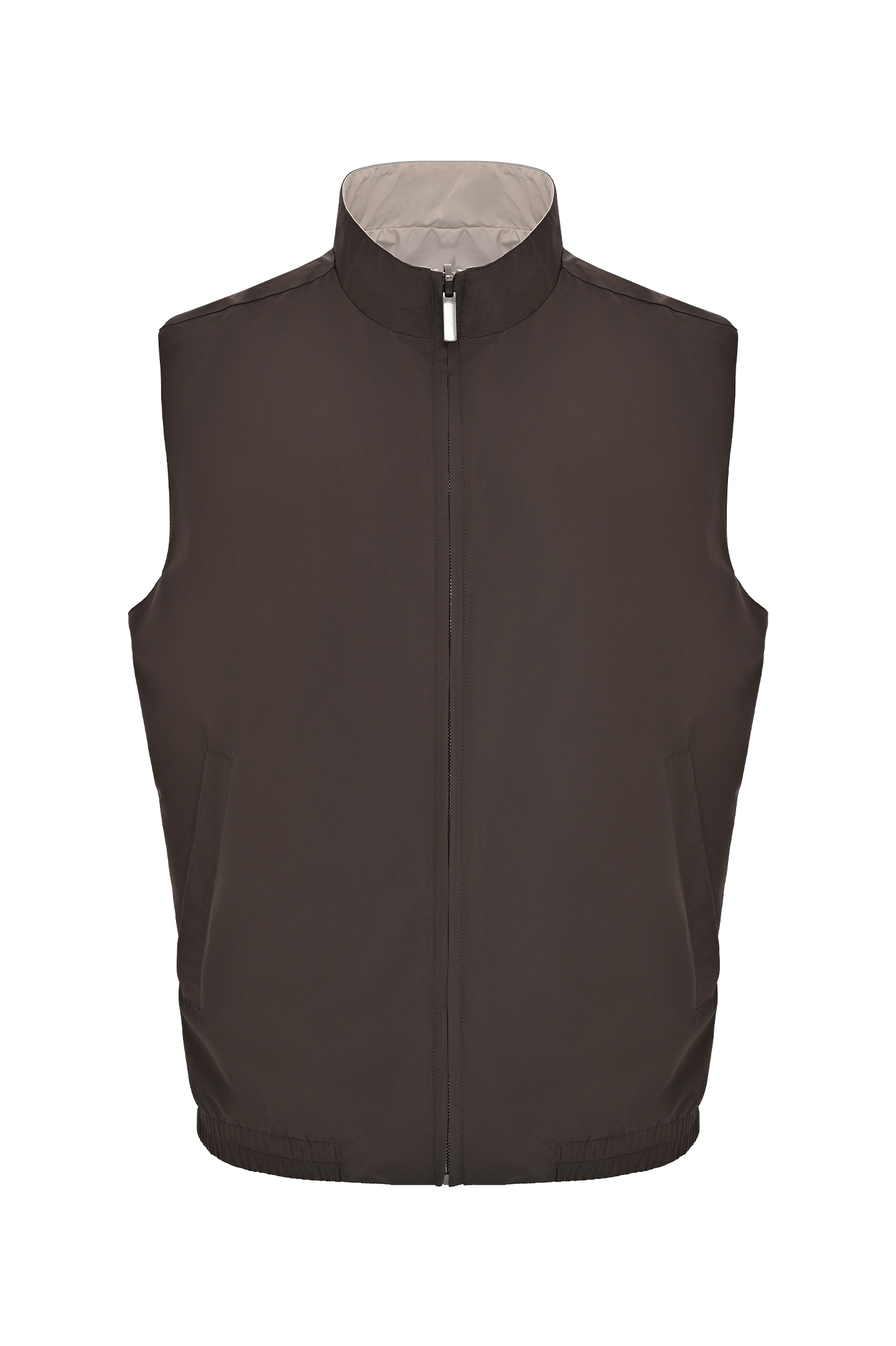 Жилет CANALI SG03188 O40874, цвет: Коричневый, Мужской