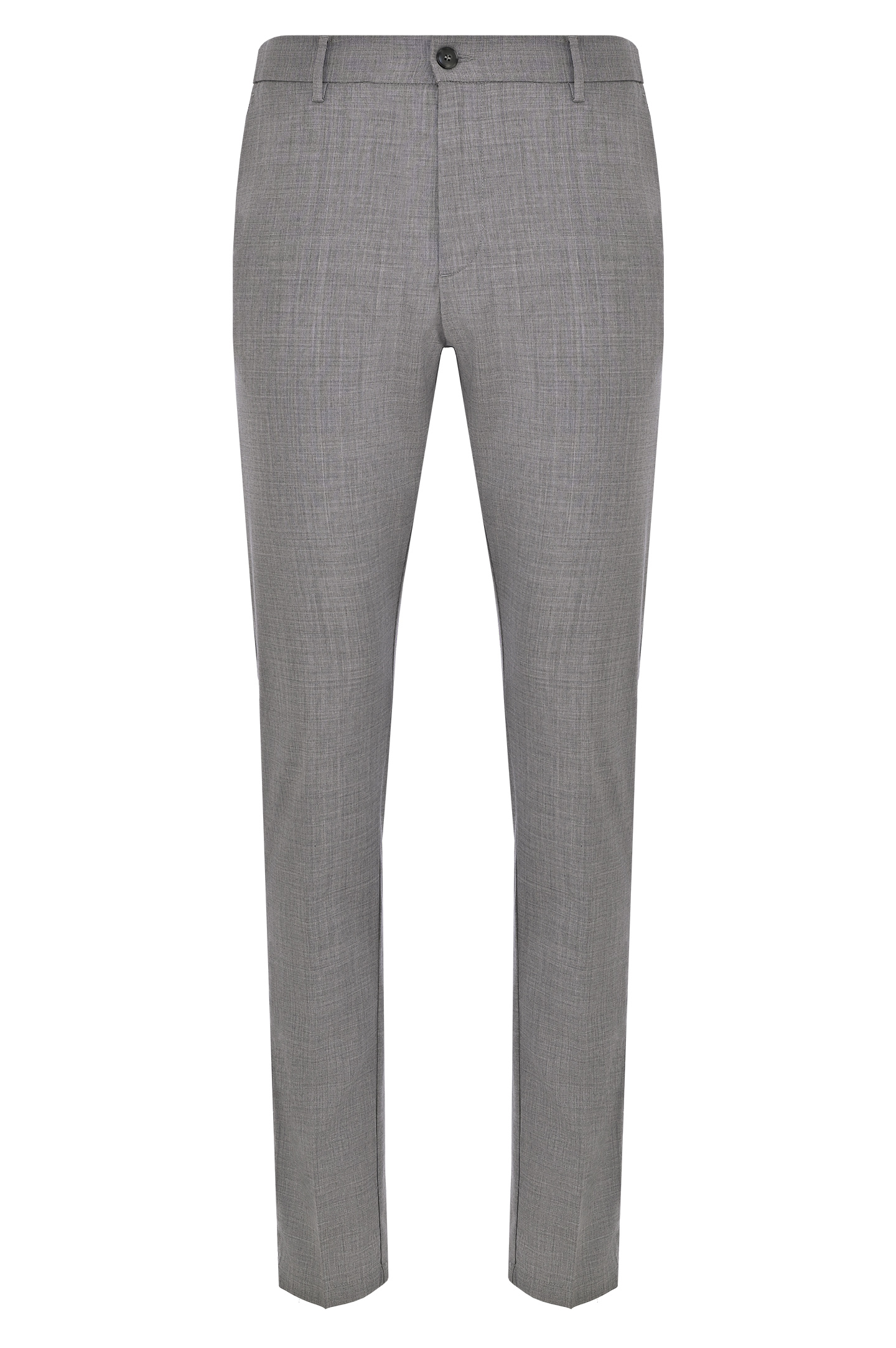 Классические шерстяные брюки CANALI PR01197 91678/-R, цвет: Серый, Мужской