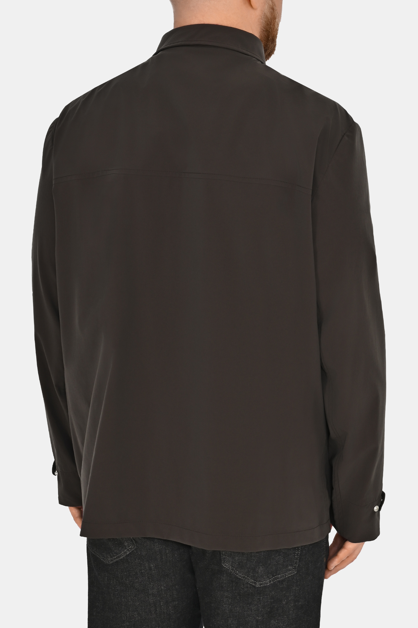 Куртка BRUNELLO  CUCINELLI MR4566490C, цвет: Темно-коричневый, Мужской