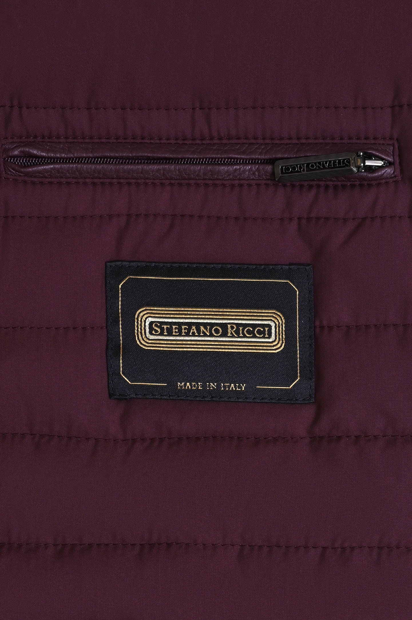 Куртка STEFANO RICCI MDJ9300030 3602, цвет: Бордовый, Мужской